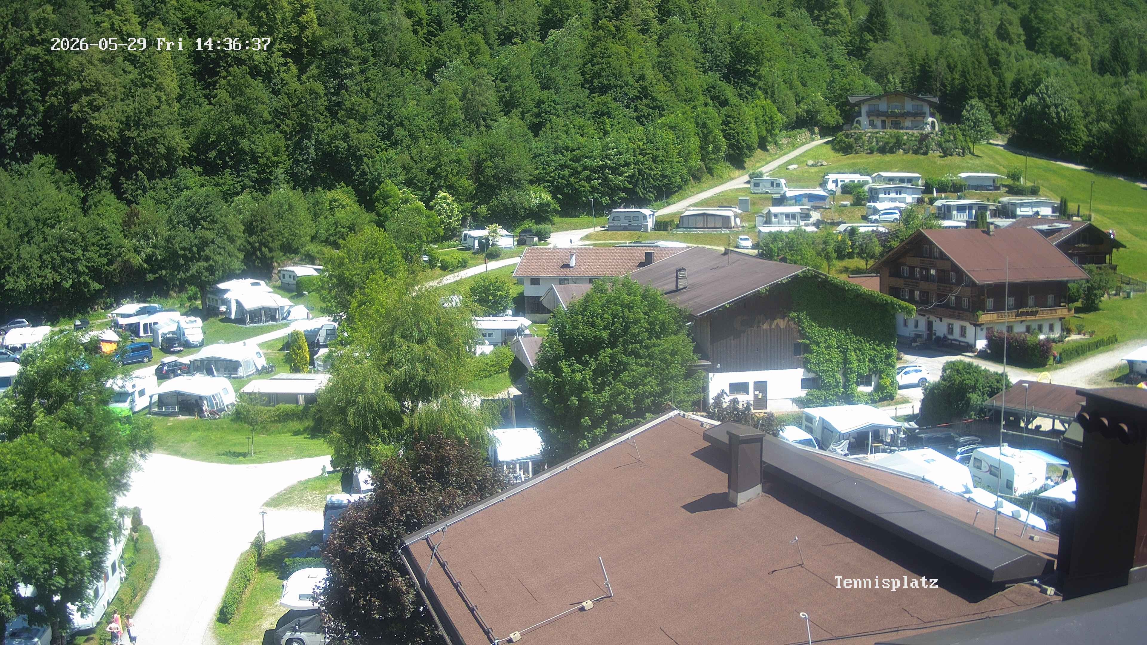 Archiv Foto Webcam Camping Aufenfeld - Appartements