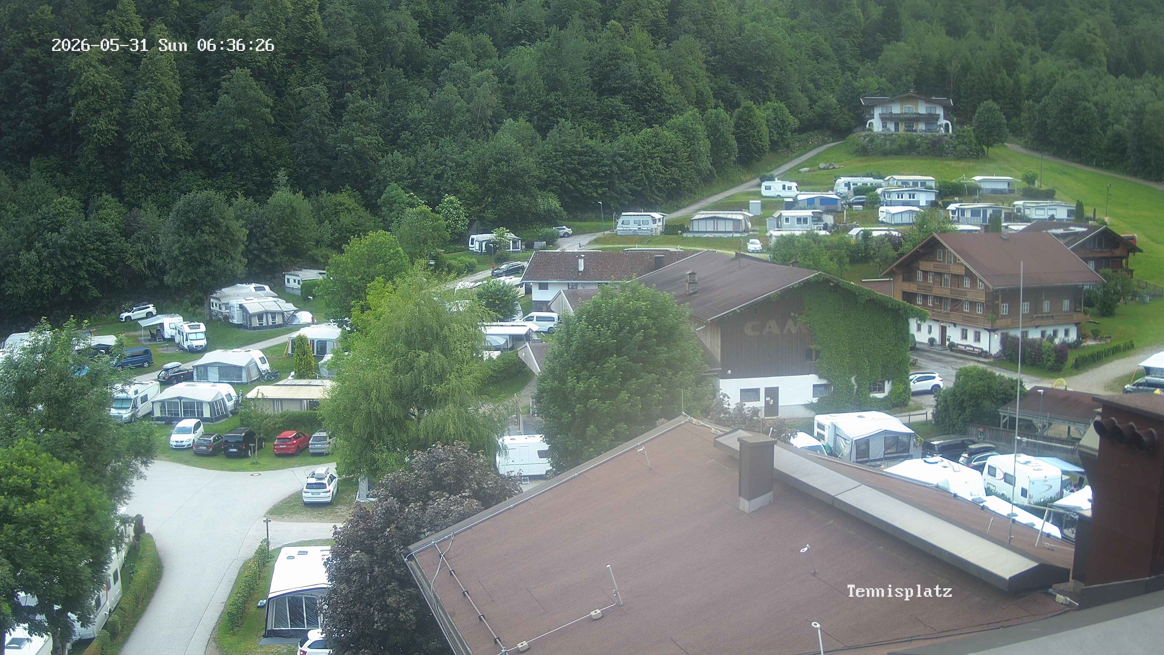 Archived image Webcam Camping Aufenfeld - View Wiesenhof