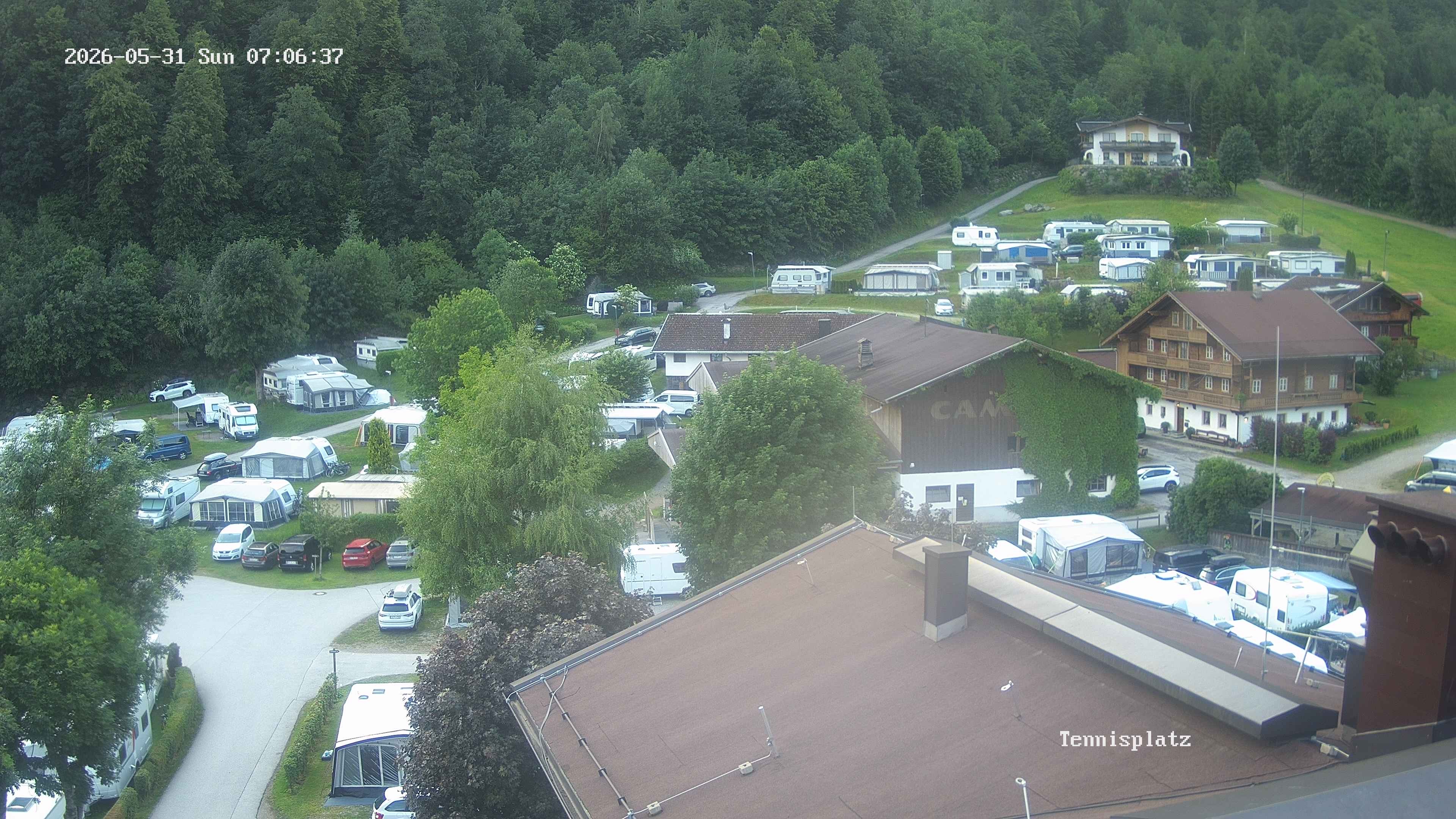 Archived image Webcam Camping Aufenfeld - View Wiesenhof