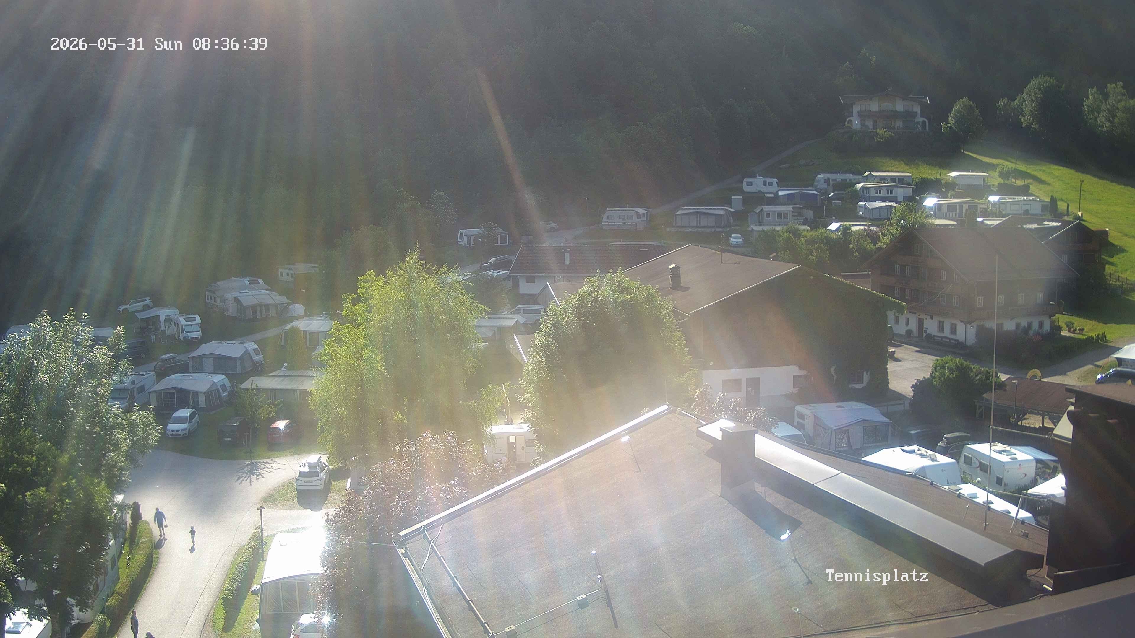 Archived image Webcam Camping Aufenfeld - View Wiesenhof