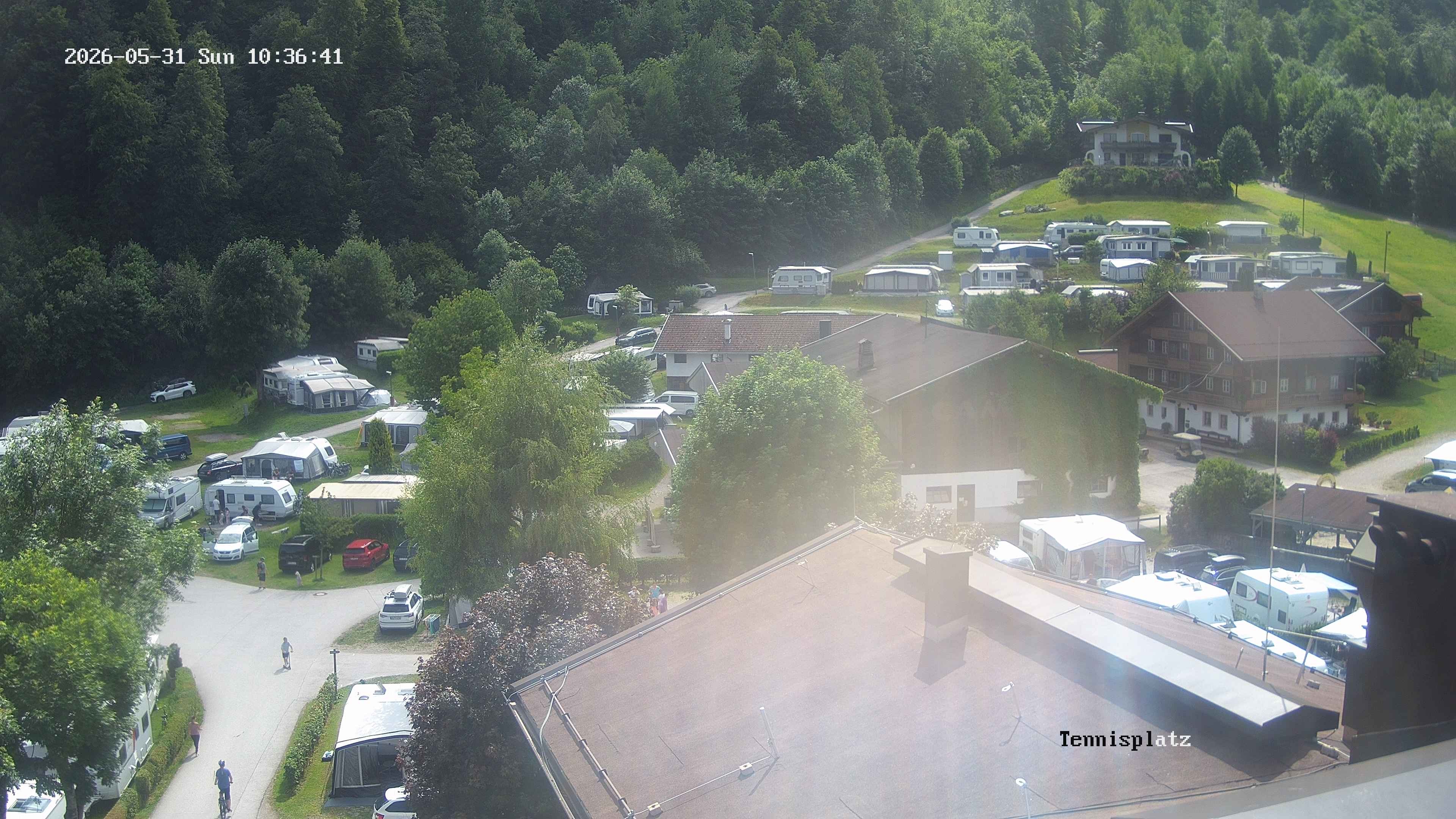 Archiv Foto Webcam Camping Aufenfeld - Appartements
