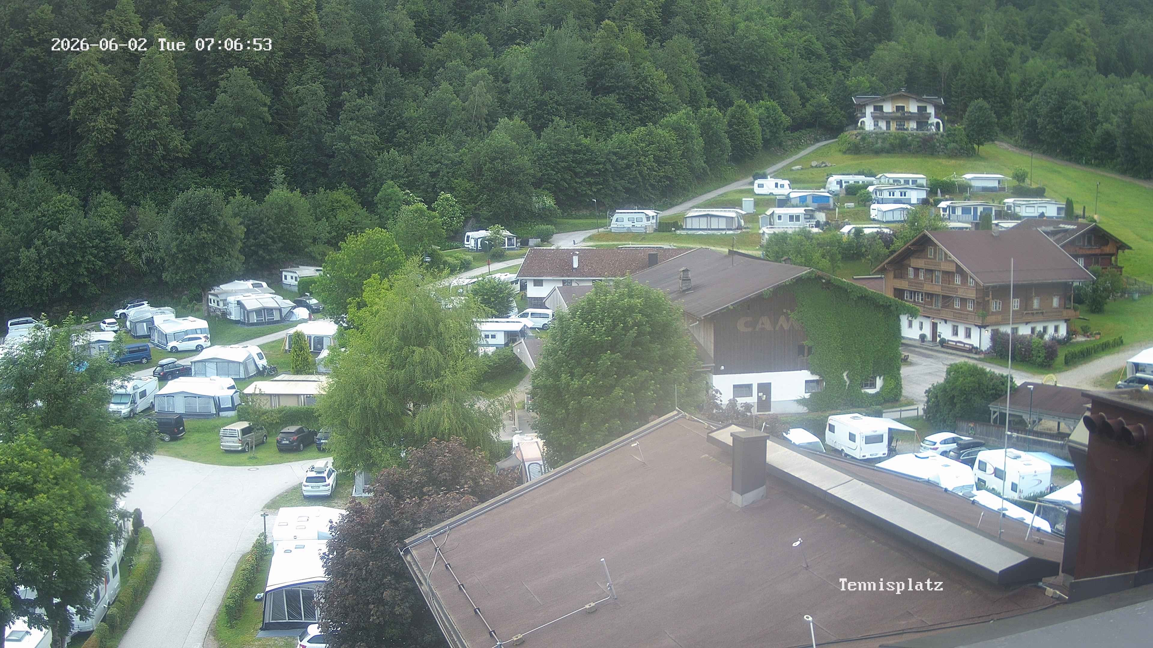 Archiv Foto Webcam Camping Aufenfeld - Appartements