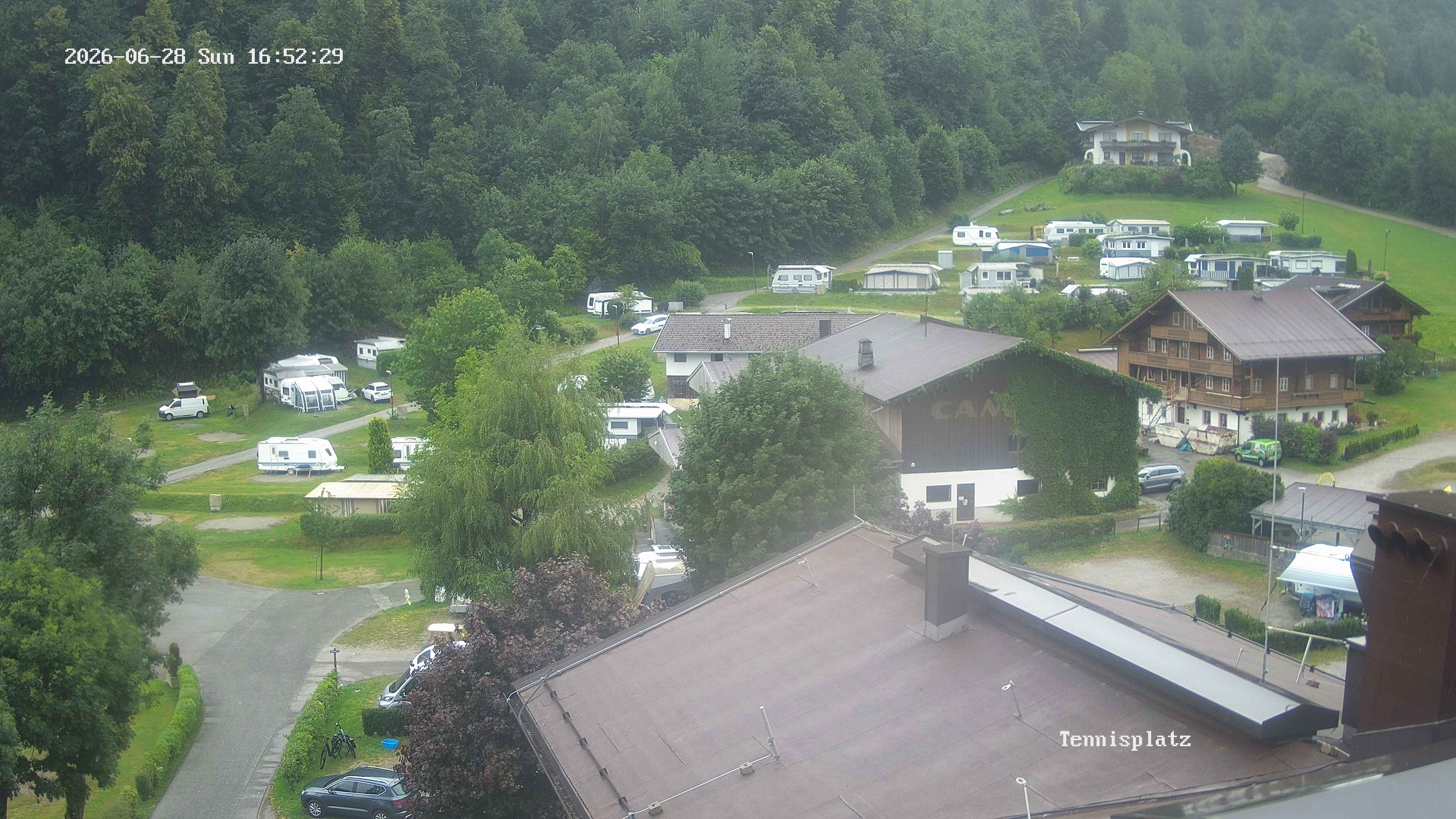 Archived image Webcam Camping Aufenfeld - View Wiesenhof