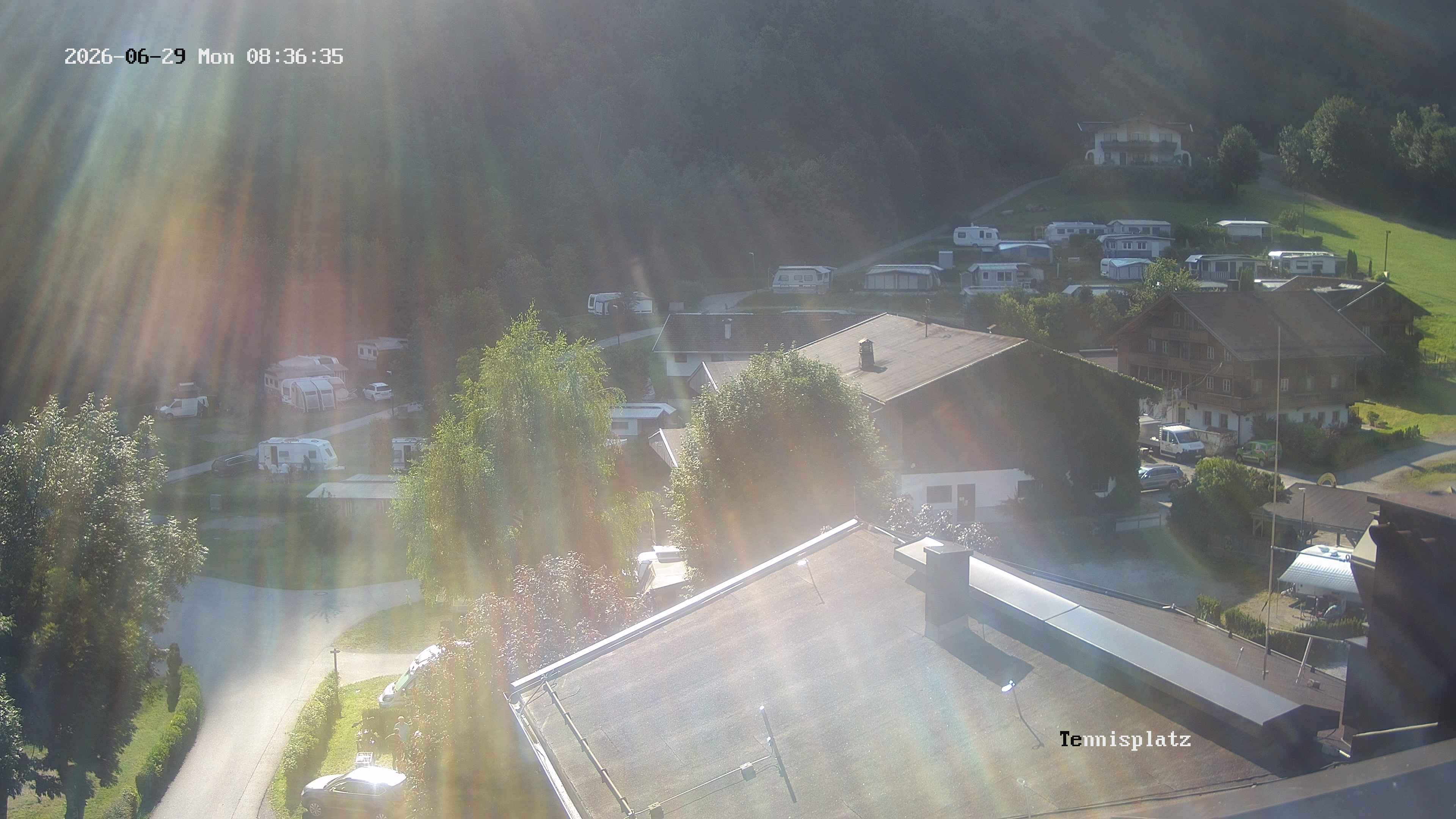 Archiv Foto Webcam Camping Aufenfeld - Appartements