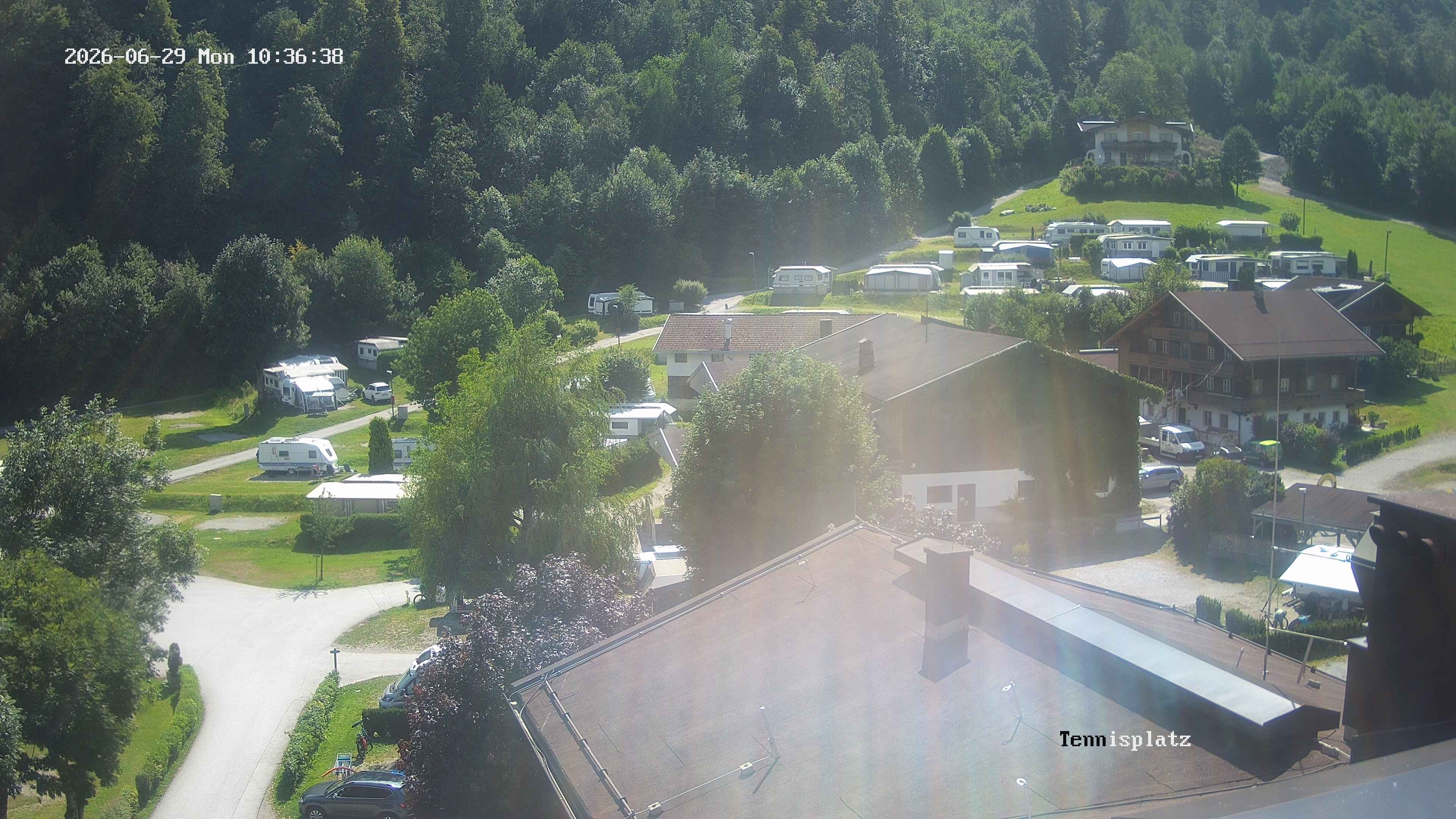 Archiv Foto Webcam Camping Aufenfeld - Appartements