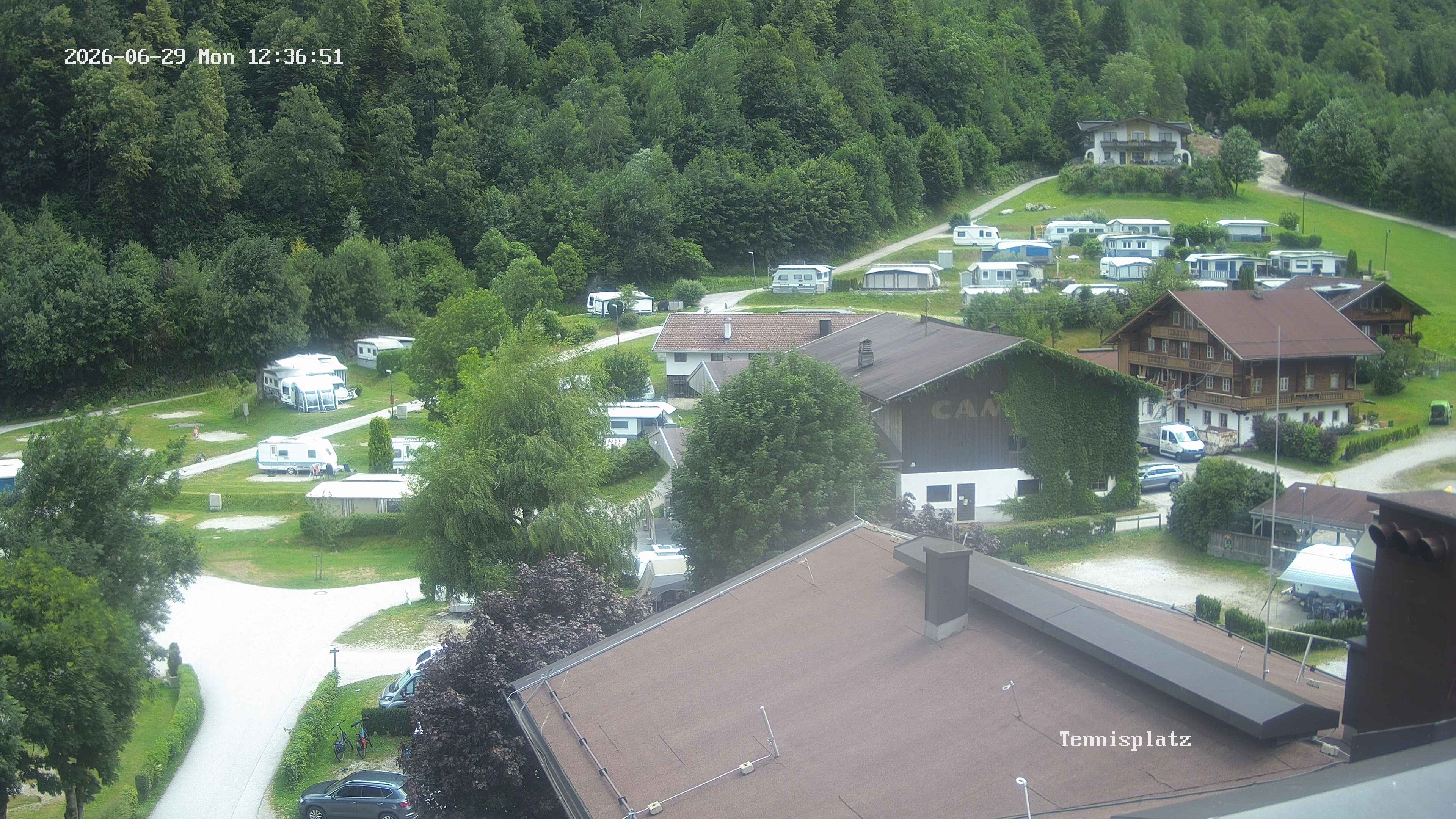 Archiv Foto Webcam Camping Aufenfeld - Appartements
