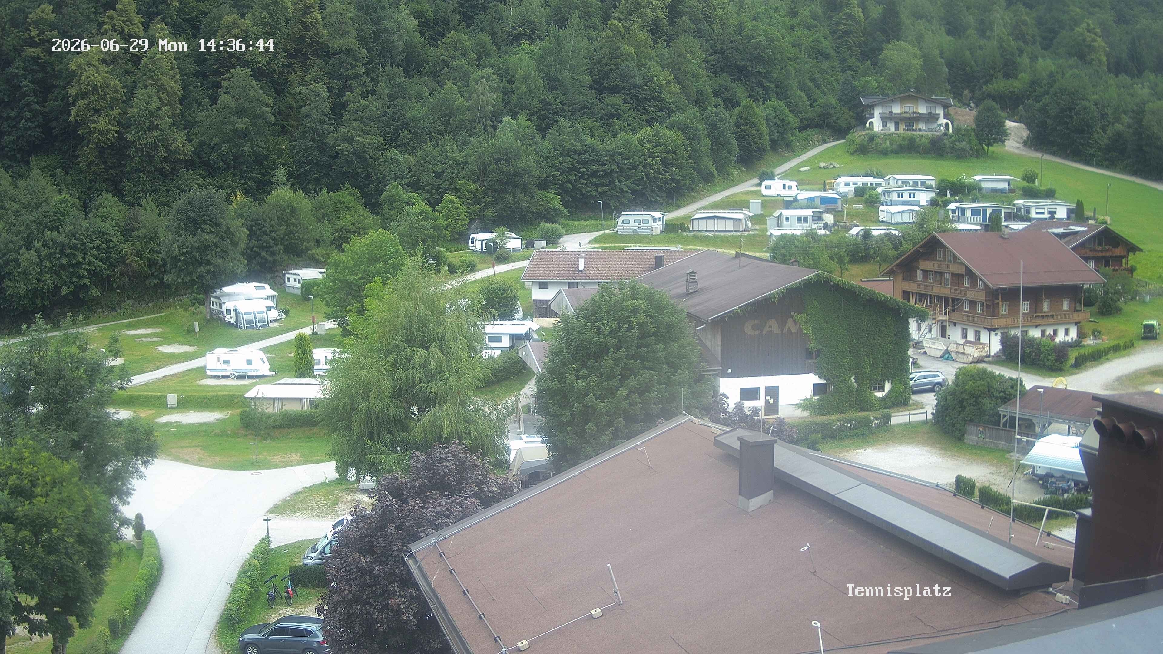 Archiv Foto Webcam Camping Aufenfeld - Appartements