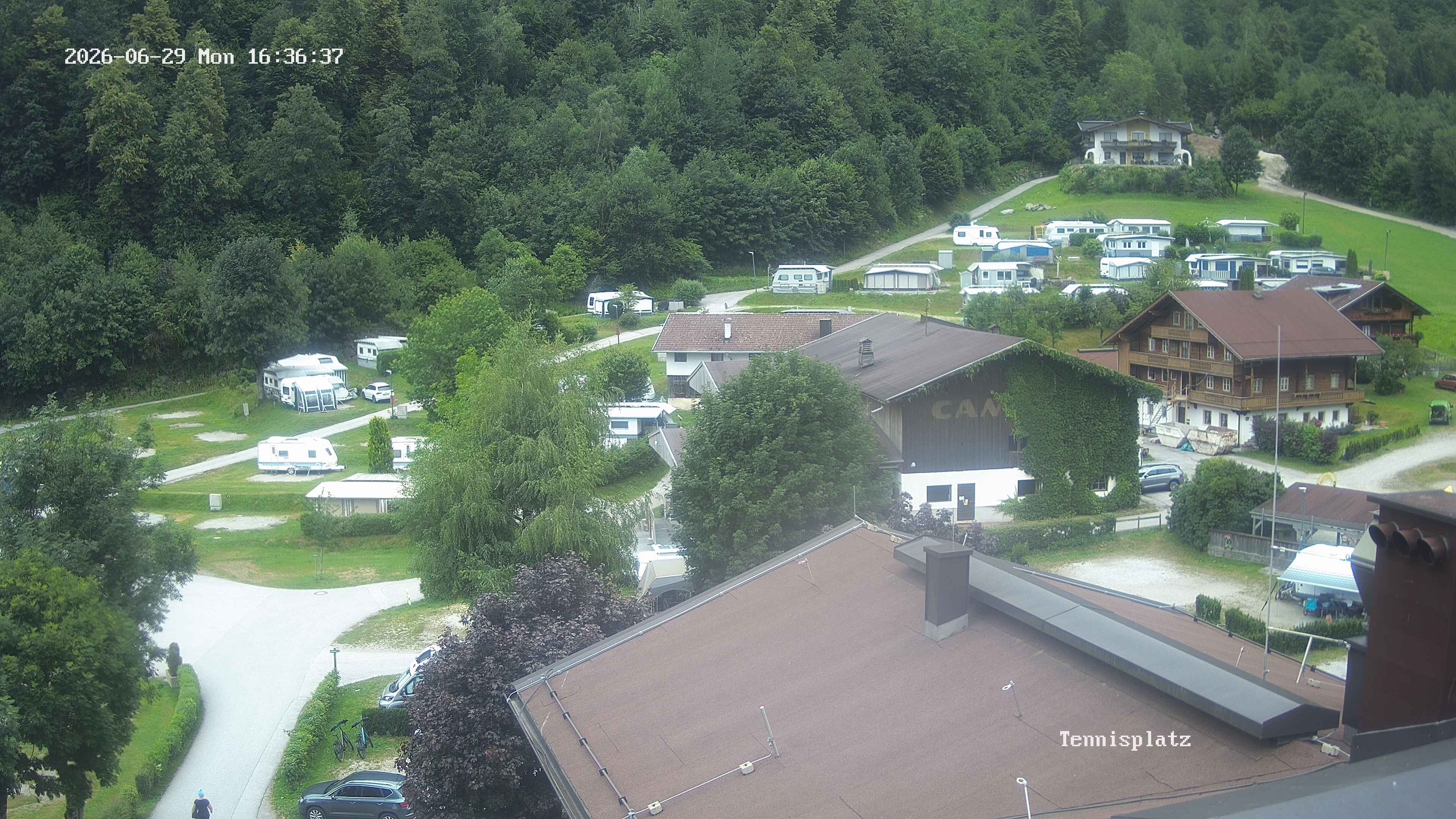 Archiv Foto Webcam Camping Aufenfeld - Appartements