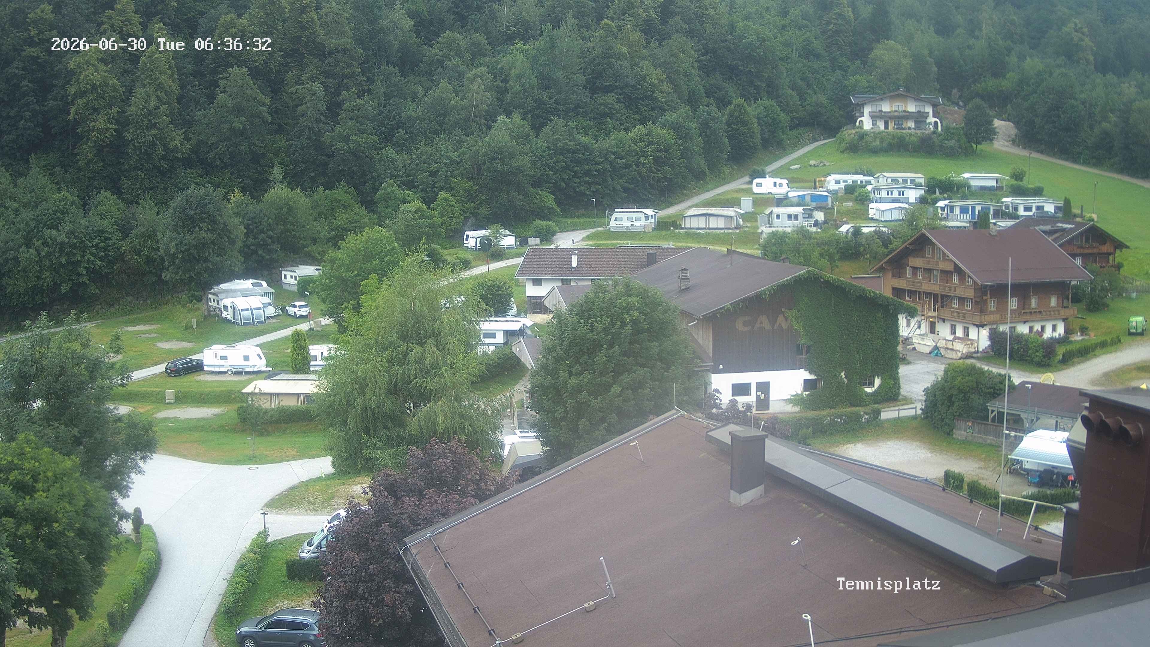 Archiv Foto Webcam Camping Aufenfeld - Appartements