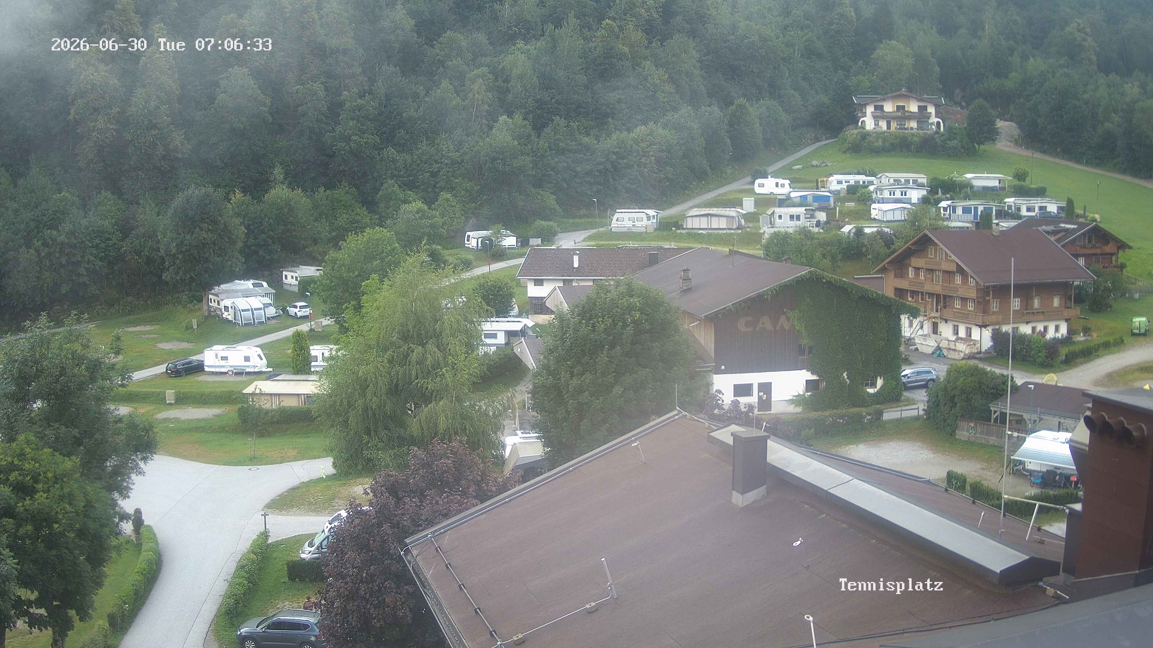 Archiv Foto Webcam Camping Aufenfeld - Appartements
