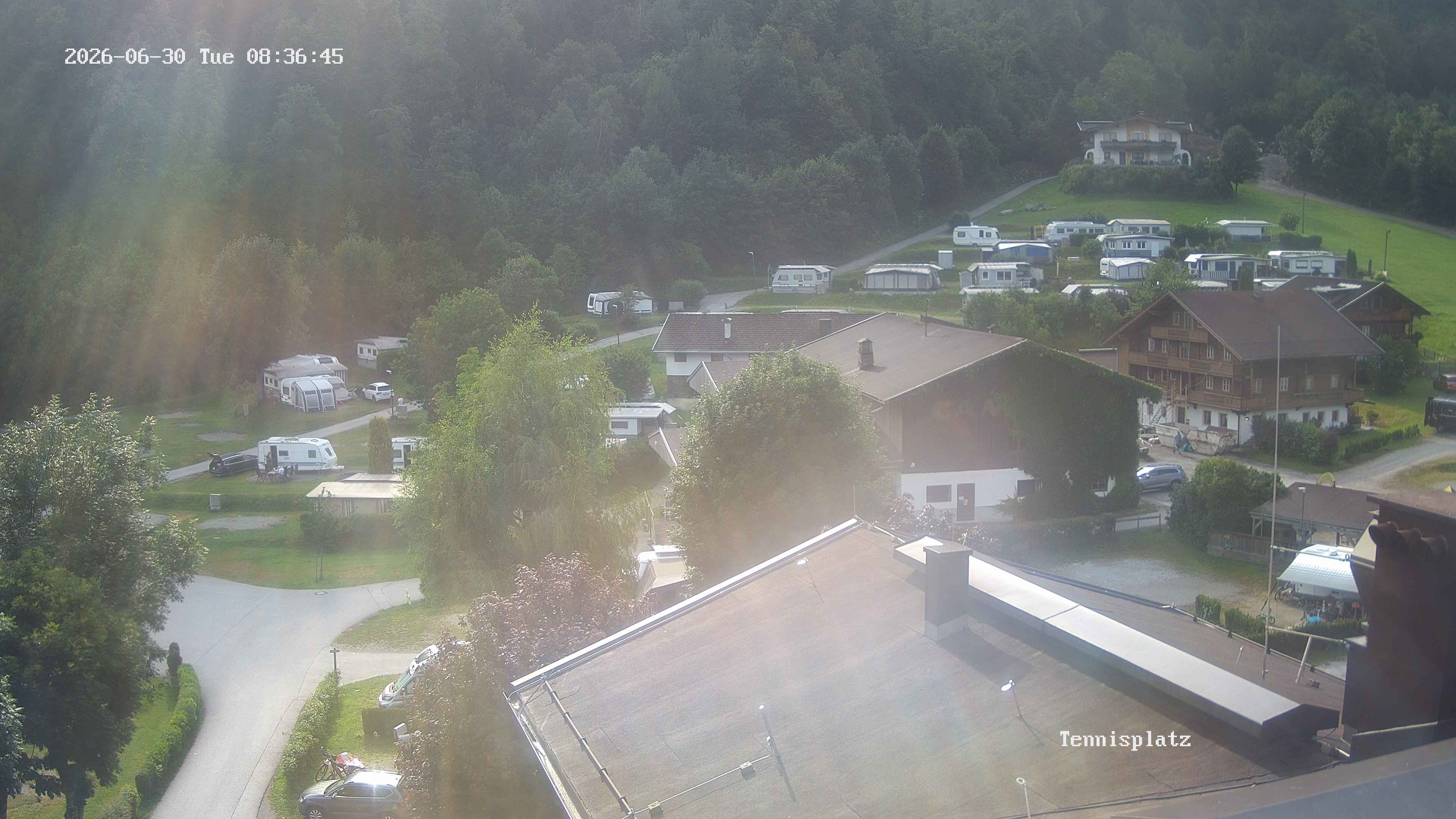 Archiv Foto Webcam Camping Aufenfeld - Appartements