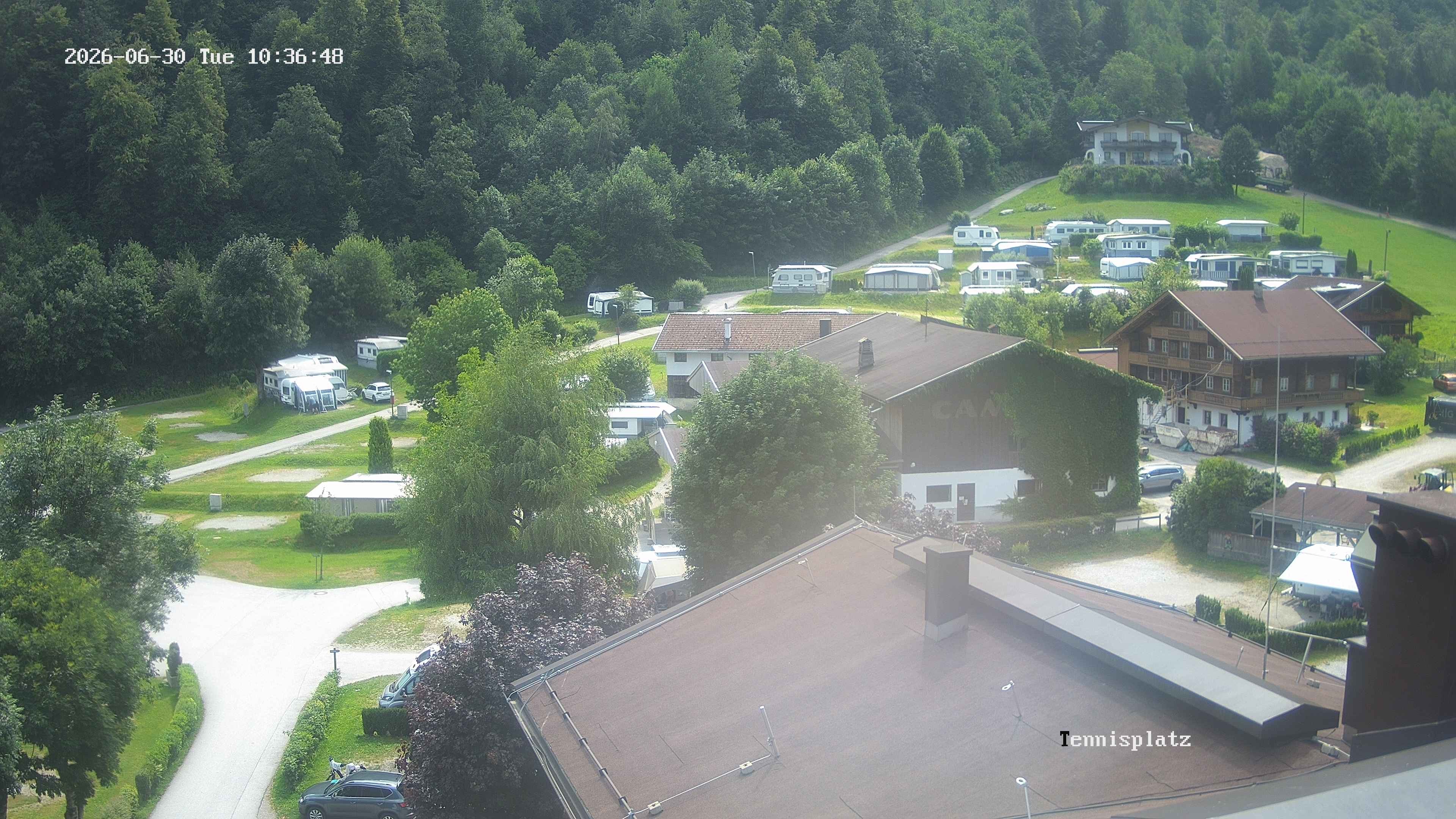 Archiv Foto Webcam Camping Aufenfeld - Appartements