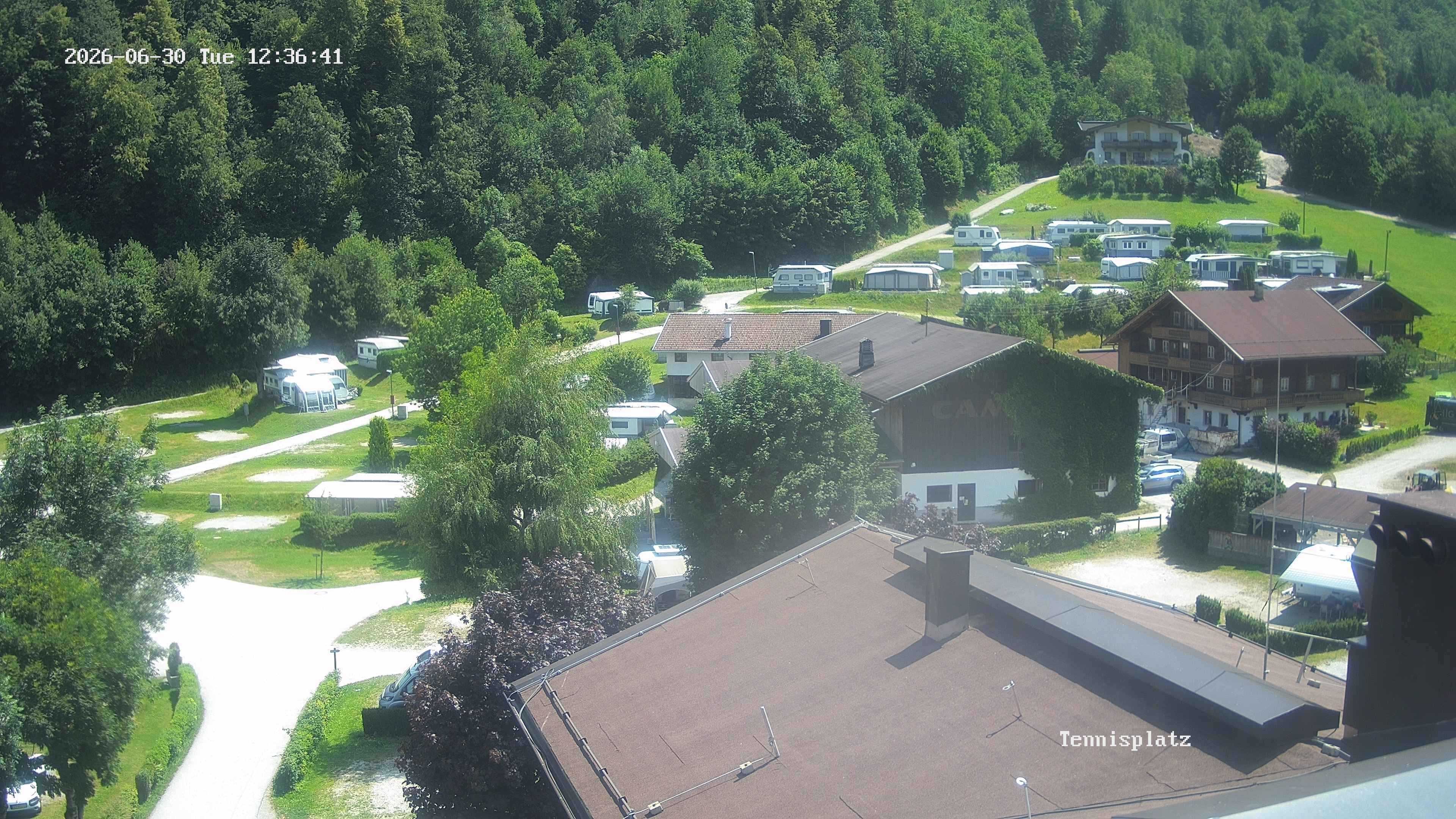 Archiv Foto Webcam Camping Aufenfeld - Appartements