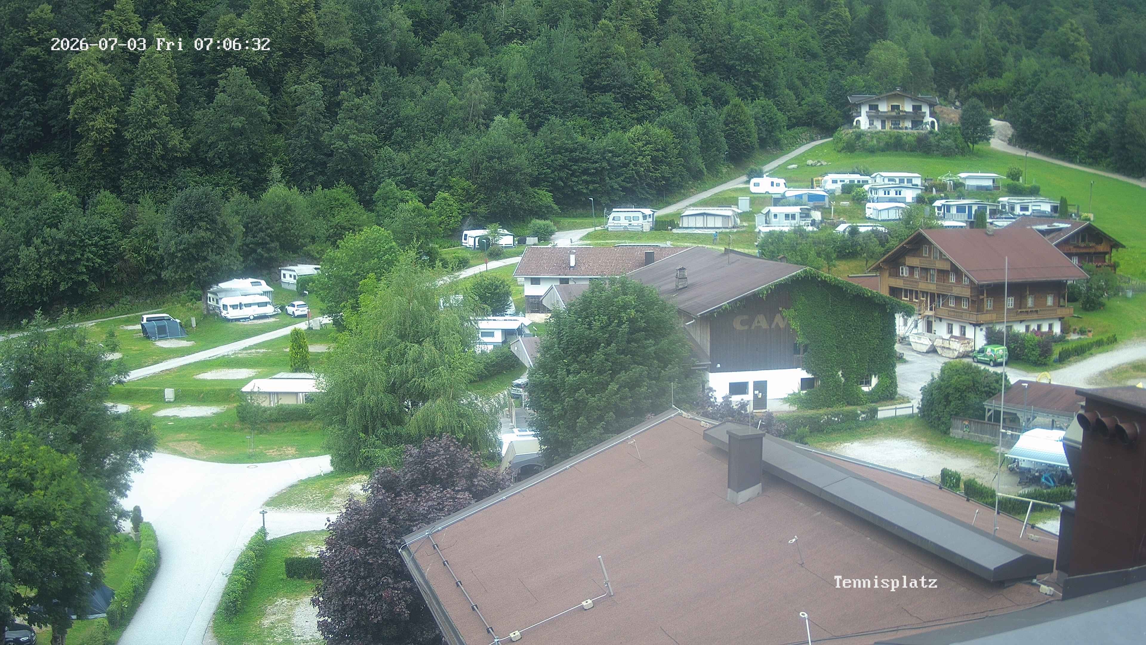 Archiv Foto Webcam Camping Aufenfeld - Appartements