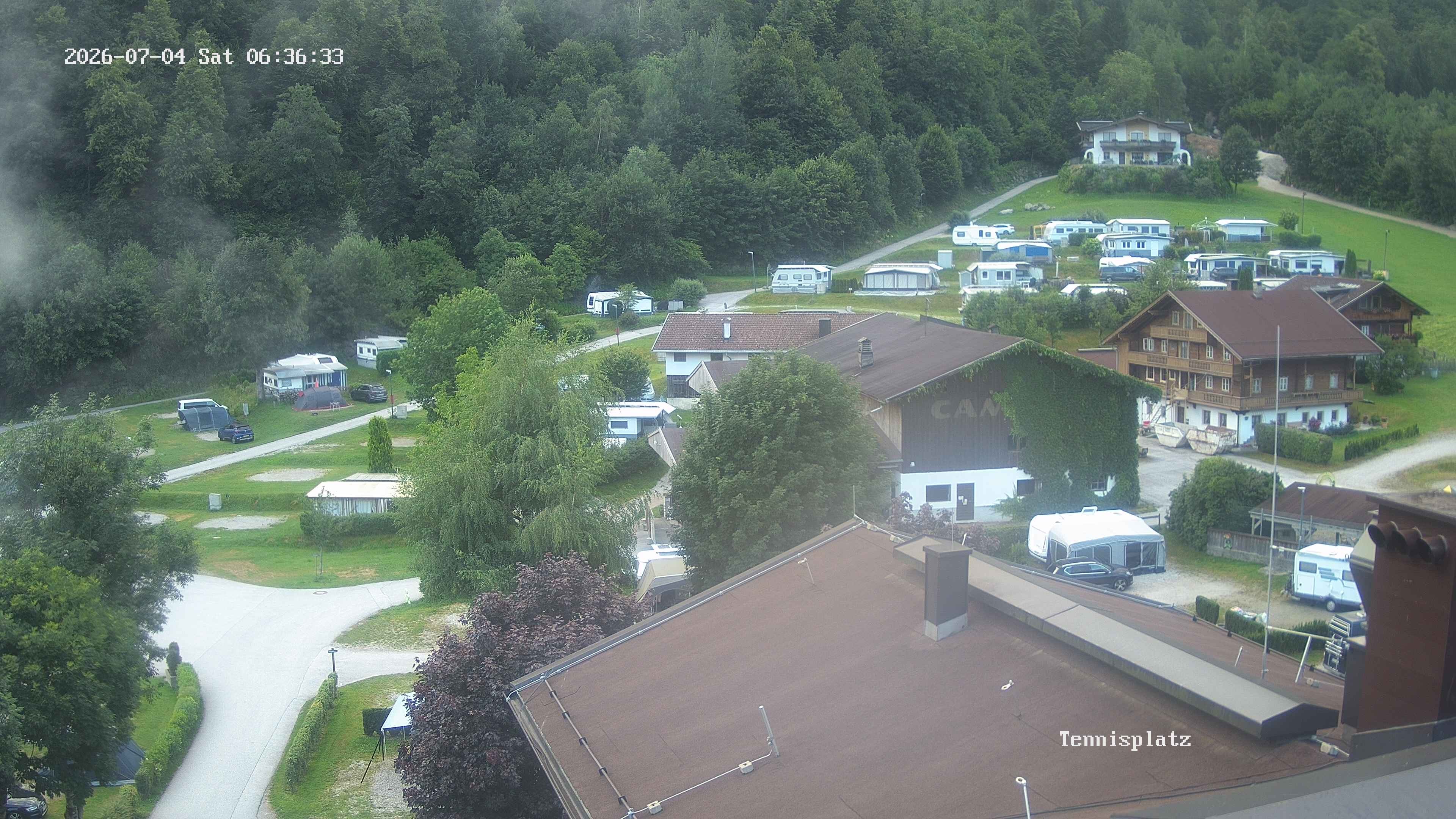 Archived image Webcam Camping Aufenfeld - View Wiesenhof