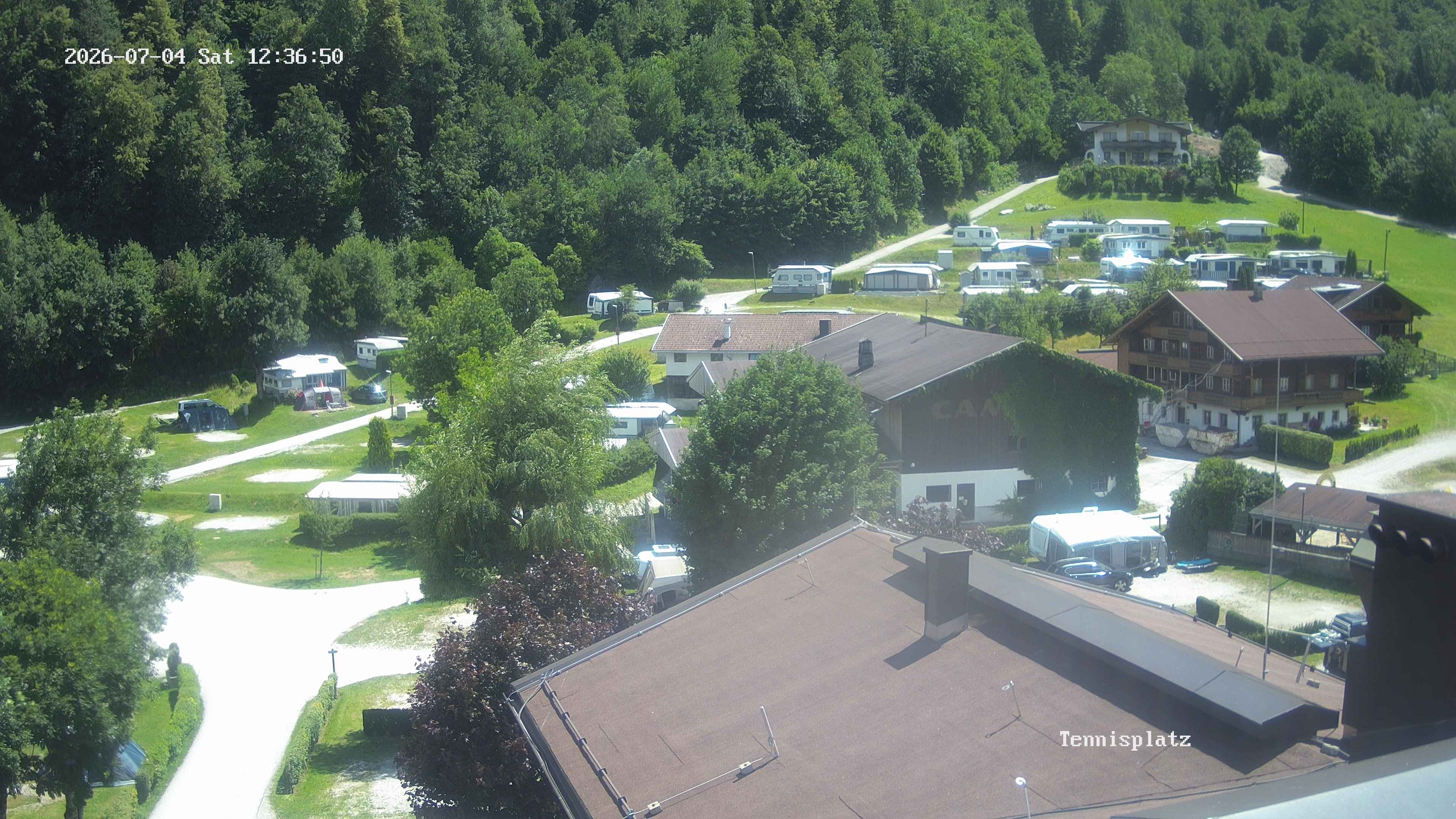 Archiv Foto Webcam Camping Aufenfeld - Appartements
