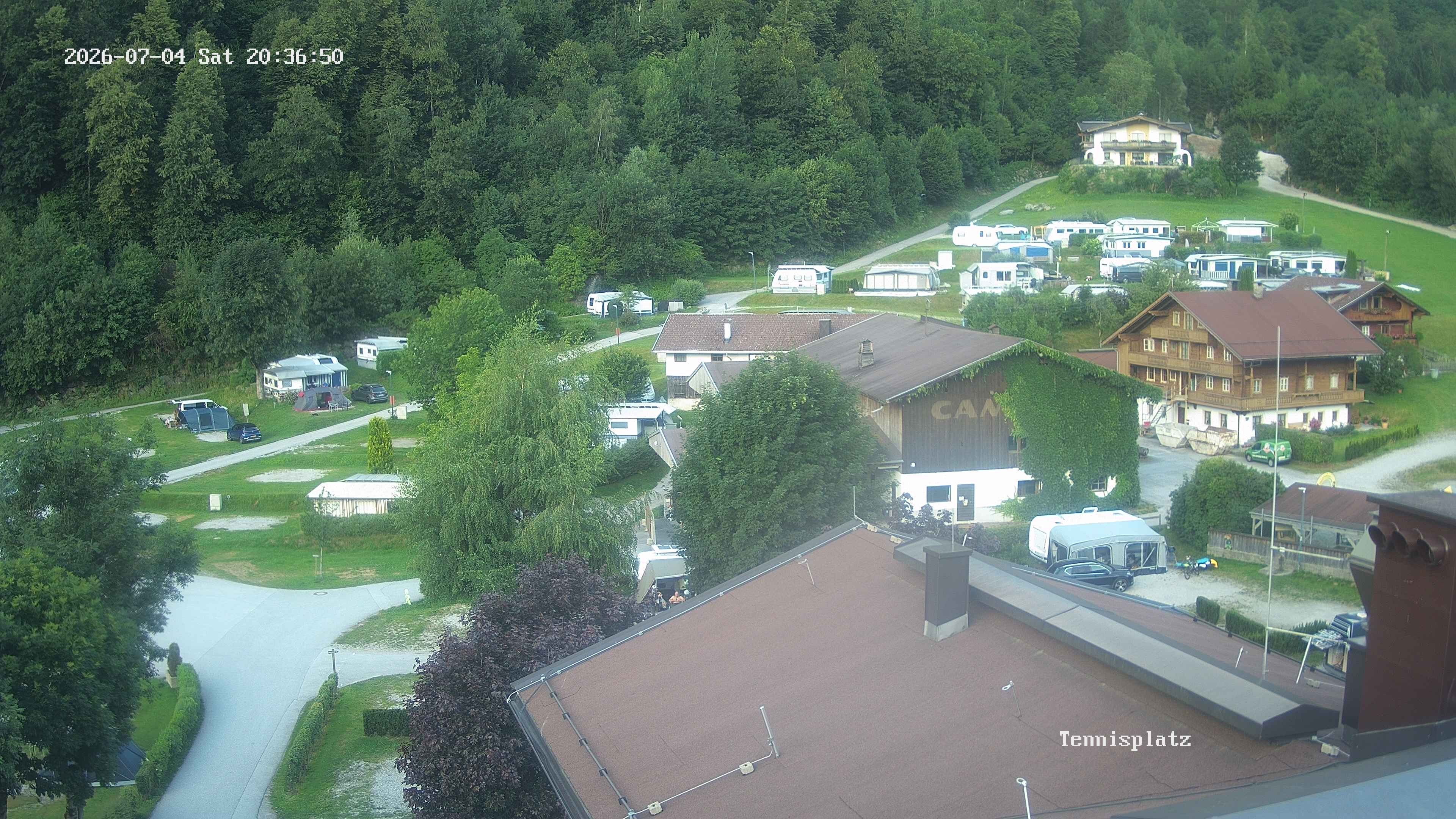 Archiv Foto Webcam Camping Aufenfeld - Appartements