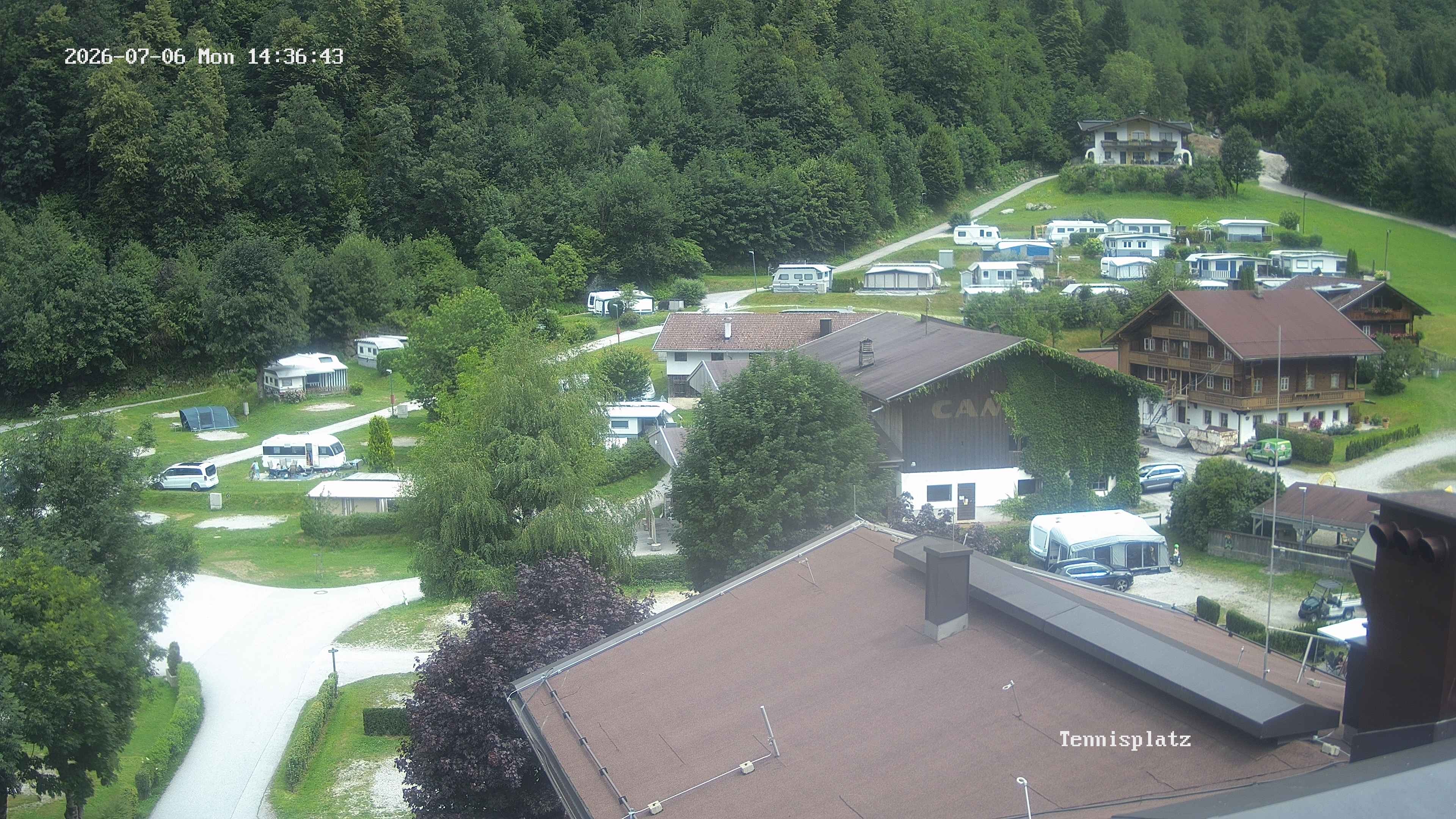Archiv Foto Webcam Camping Aufenfeld - Appartements