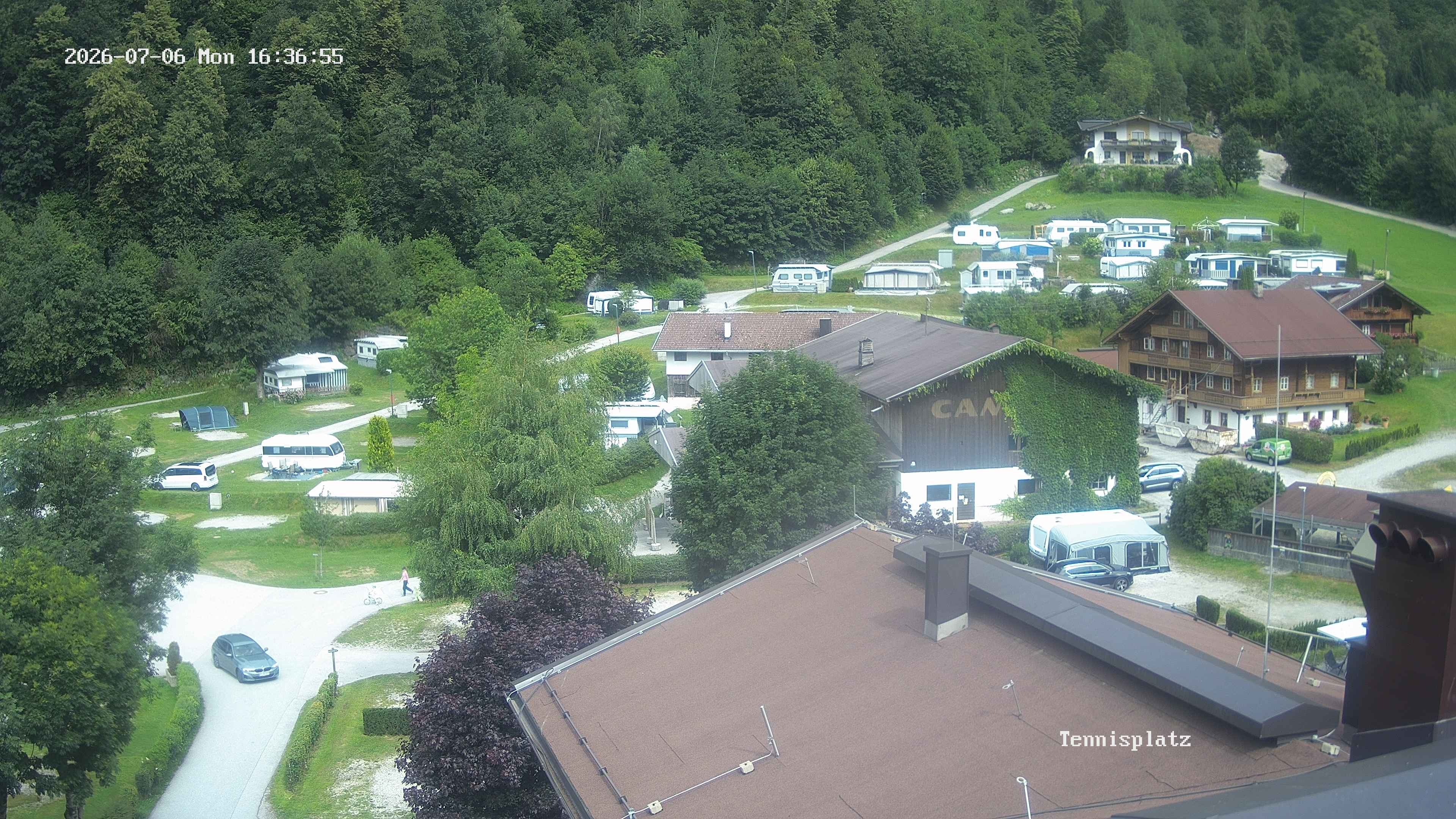 Archiv Foto Webcam Camping Aufenfeld - Appartements