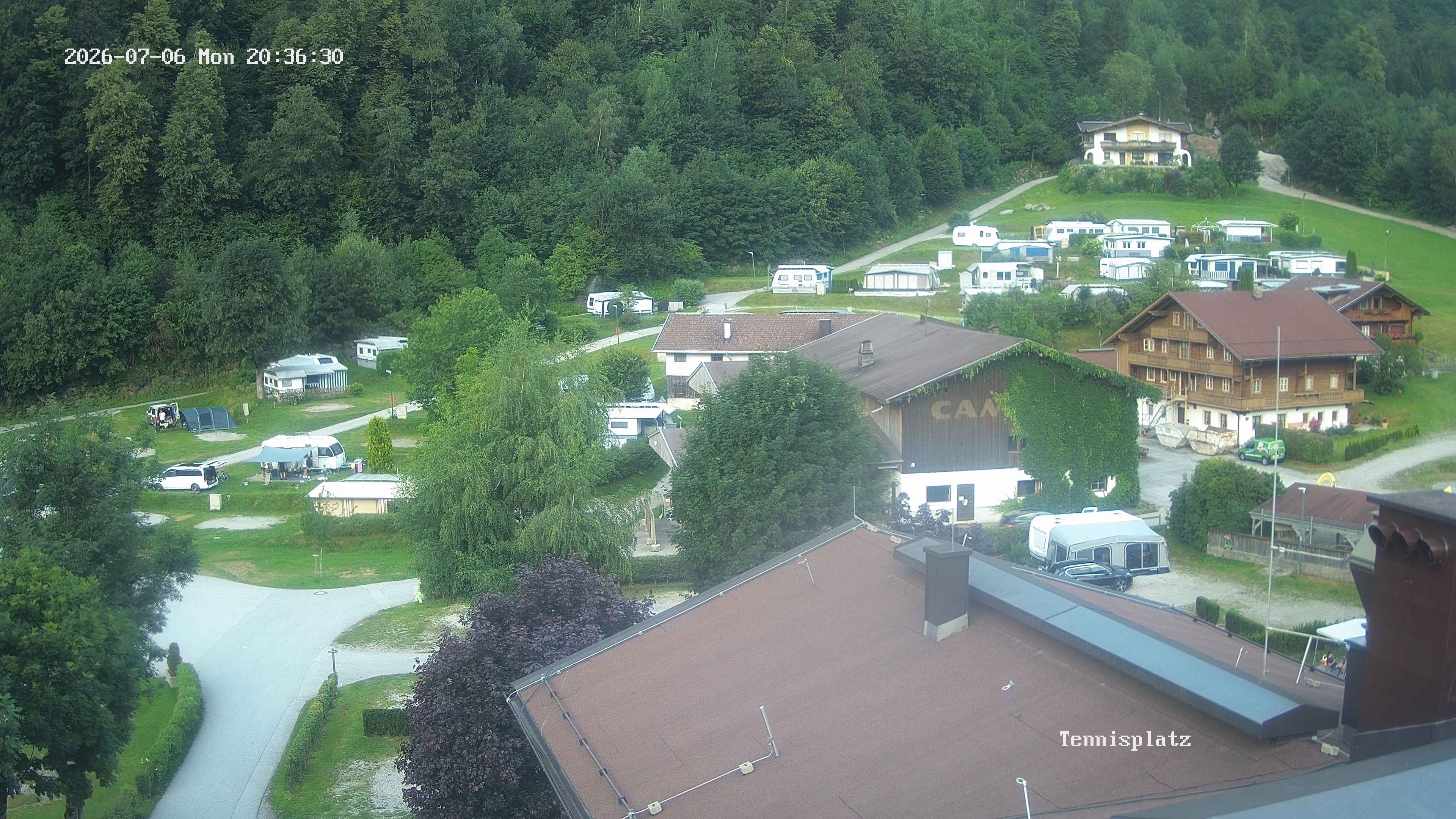 Archiv Foto Webcam Camping Aufenfeld - Appartements