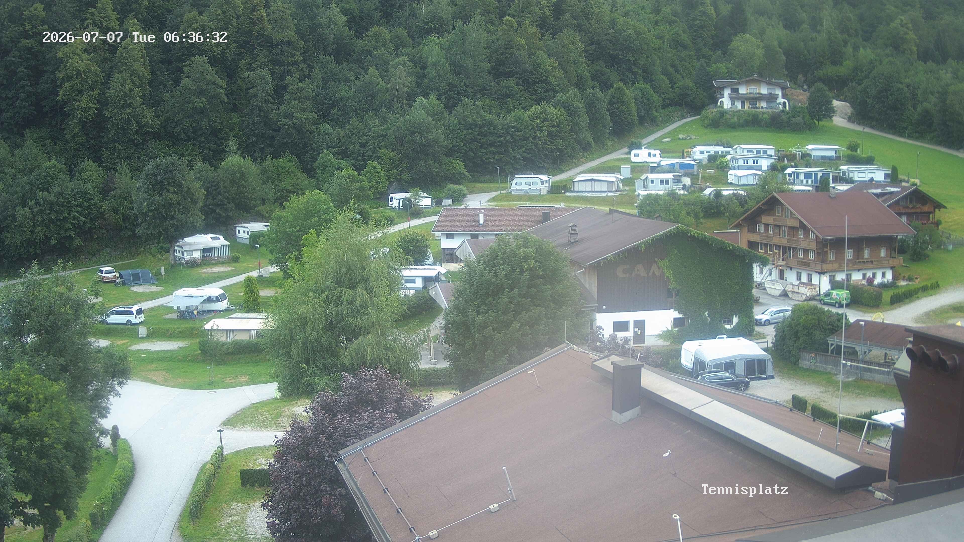 Archiv Foto Webcam Camping Aufenfeld - Appartements