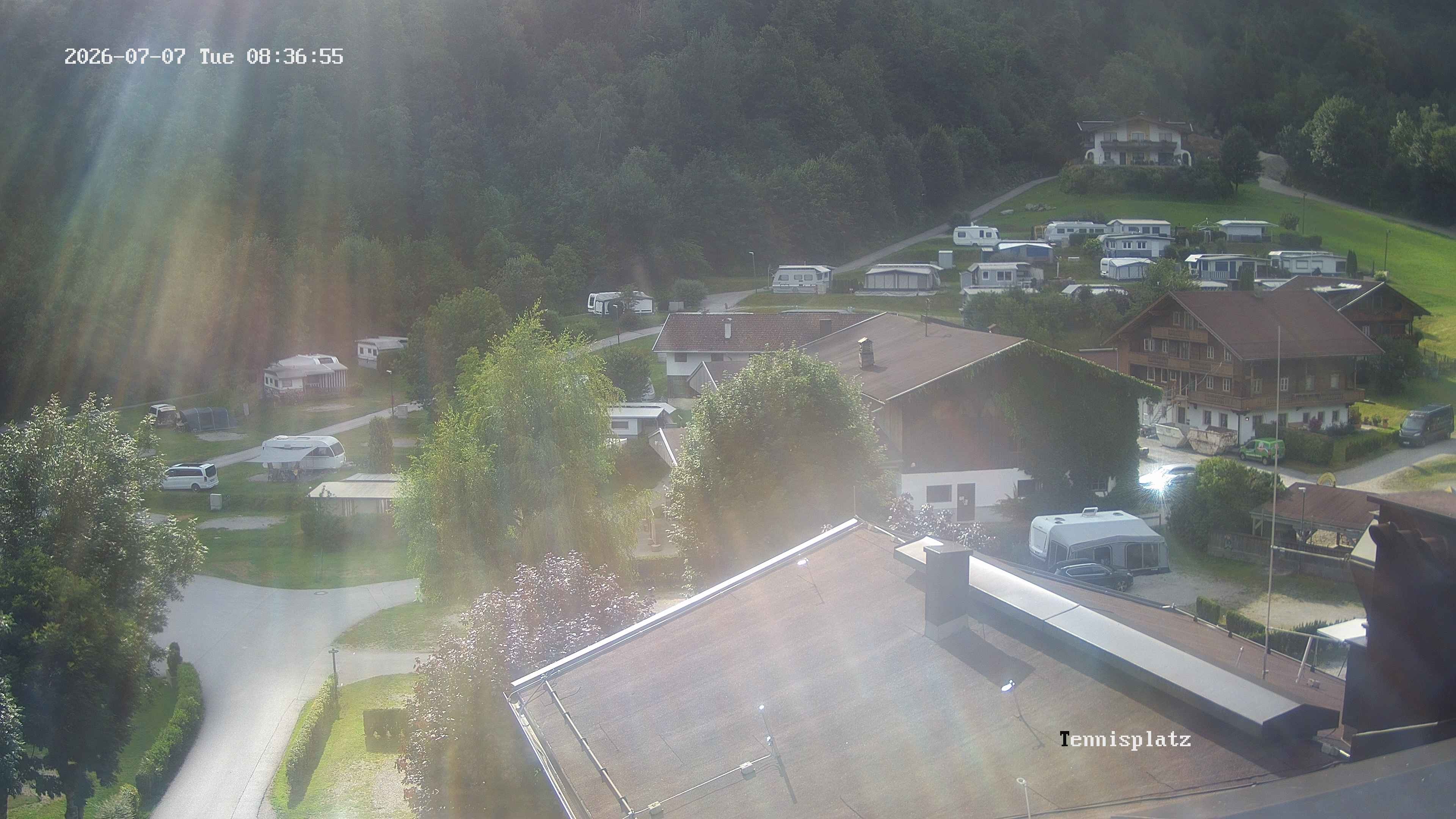 Archiv Foto Webcam Camping Aufenfeld - Appartements