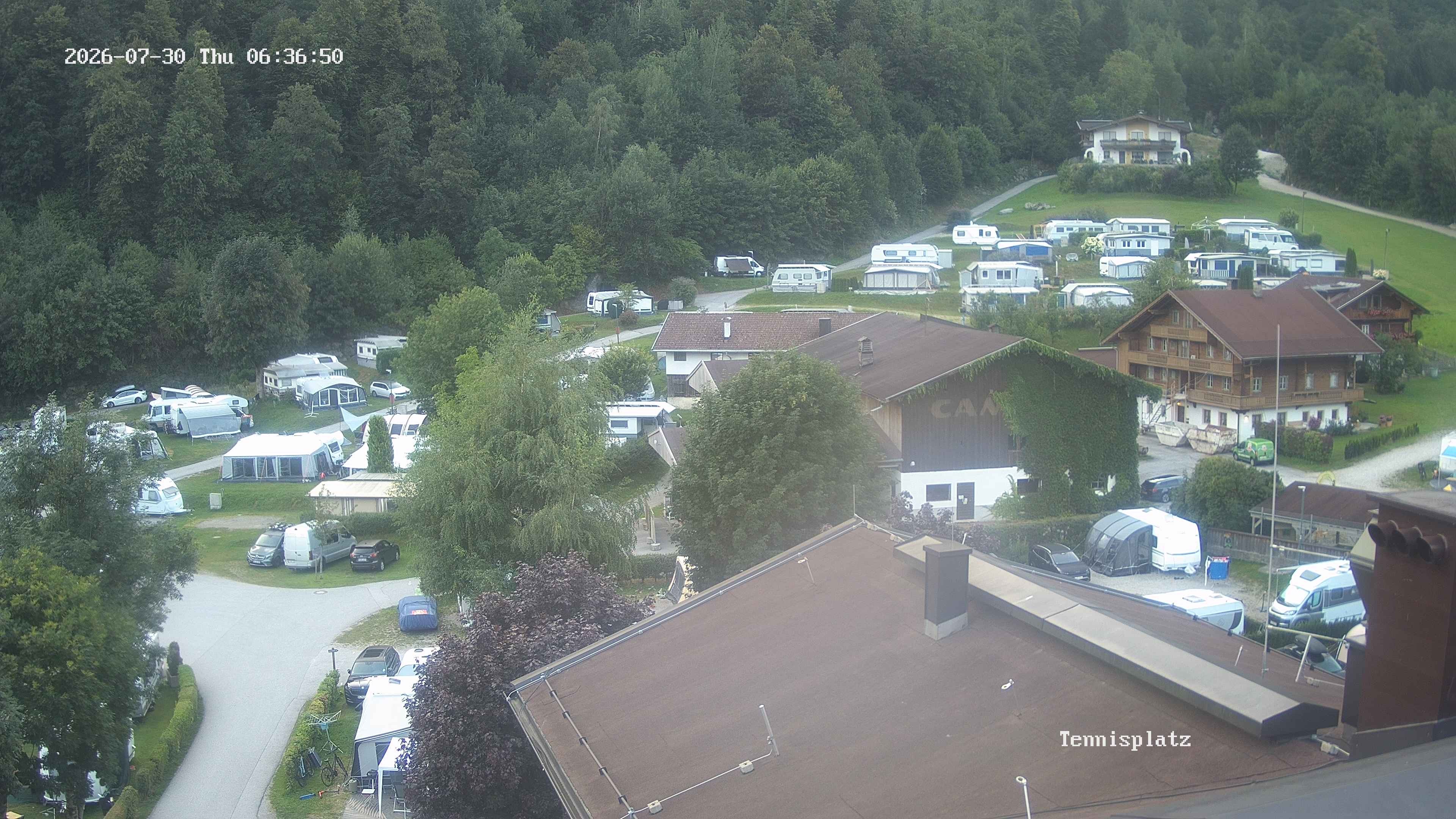 Archiv Foto Webcam Camping Aufenfeld - Appartements