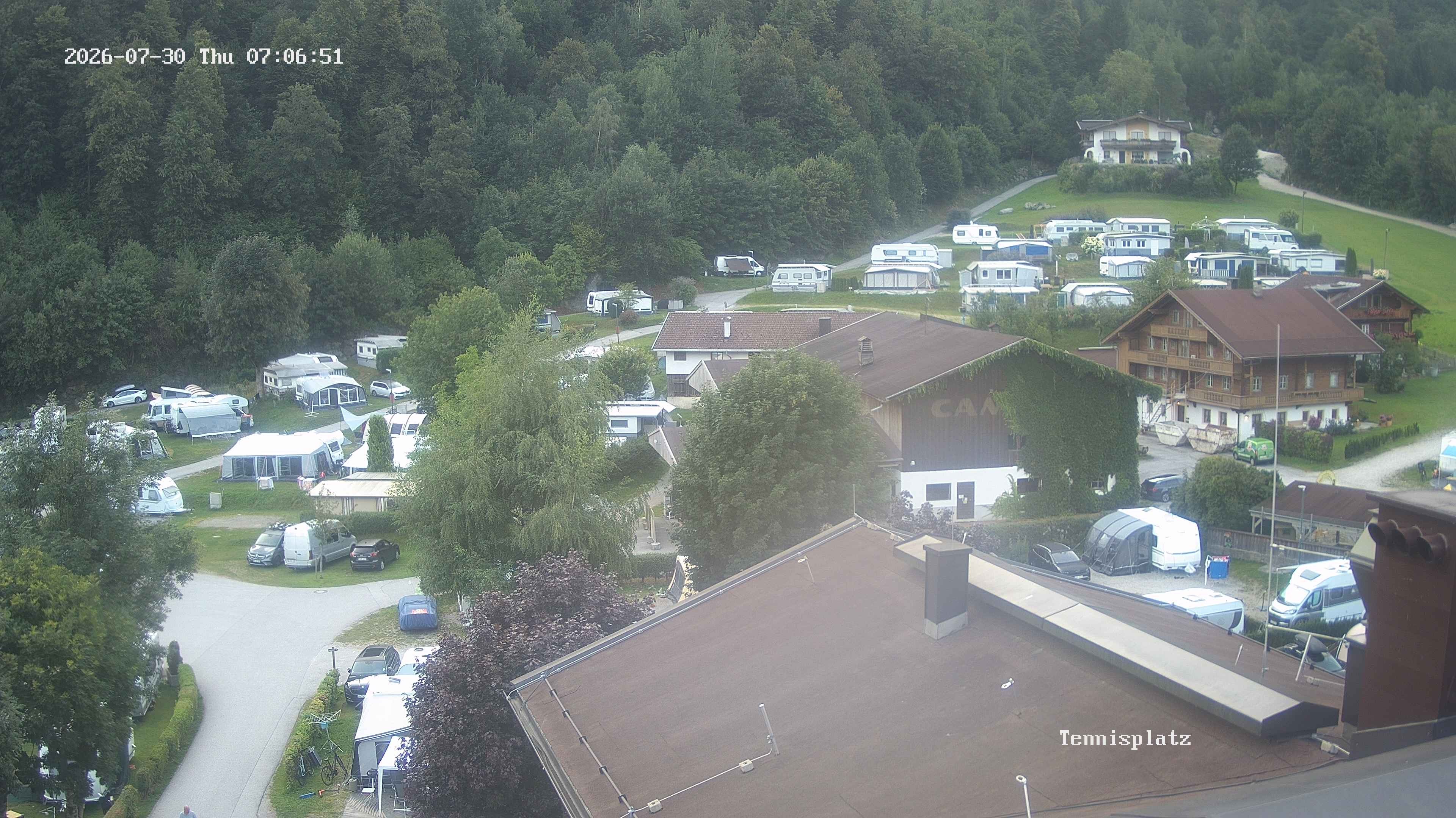 Archiv Foto Webcam Camping Aufenfeld - Appartements