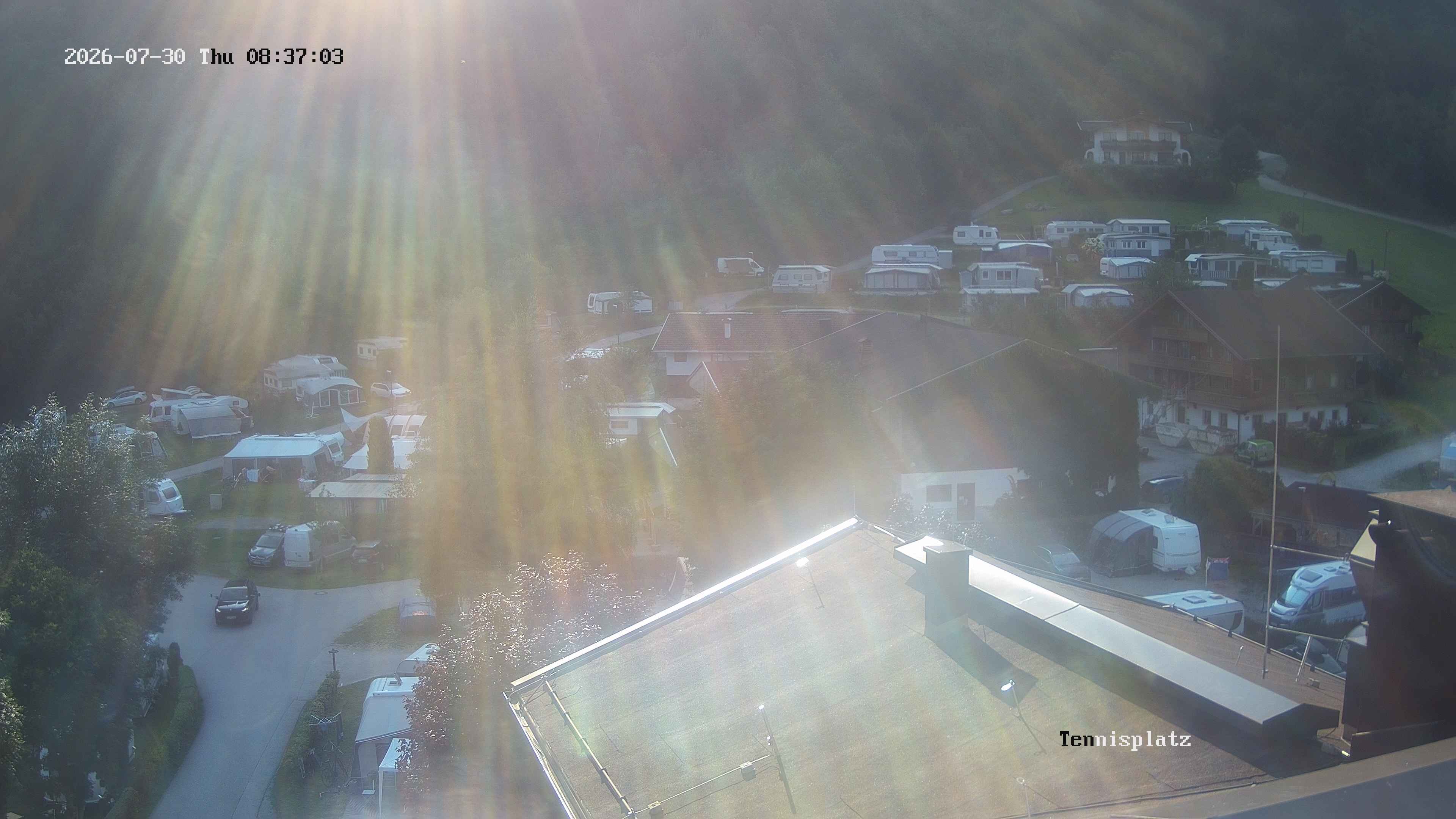 Archiv Foto Webcam Camping Aufenfeld - Appartements