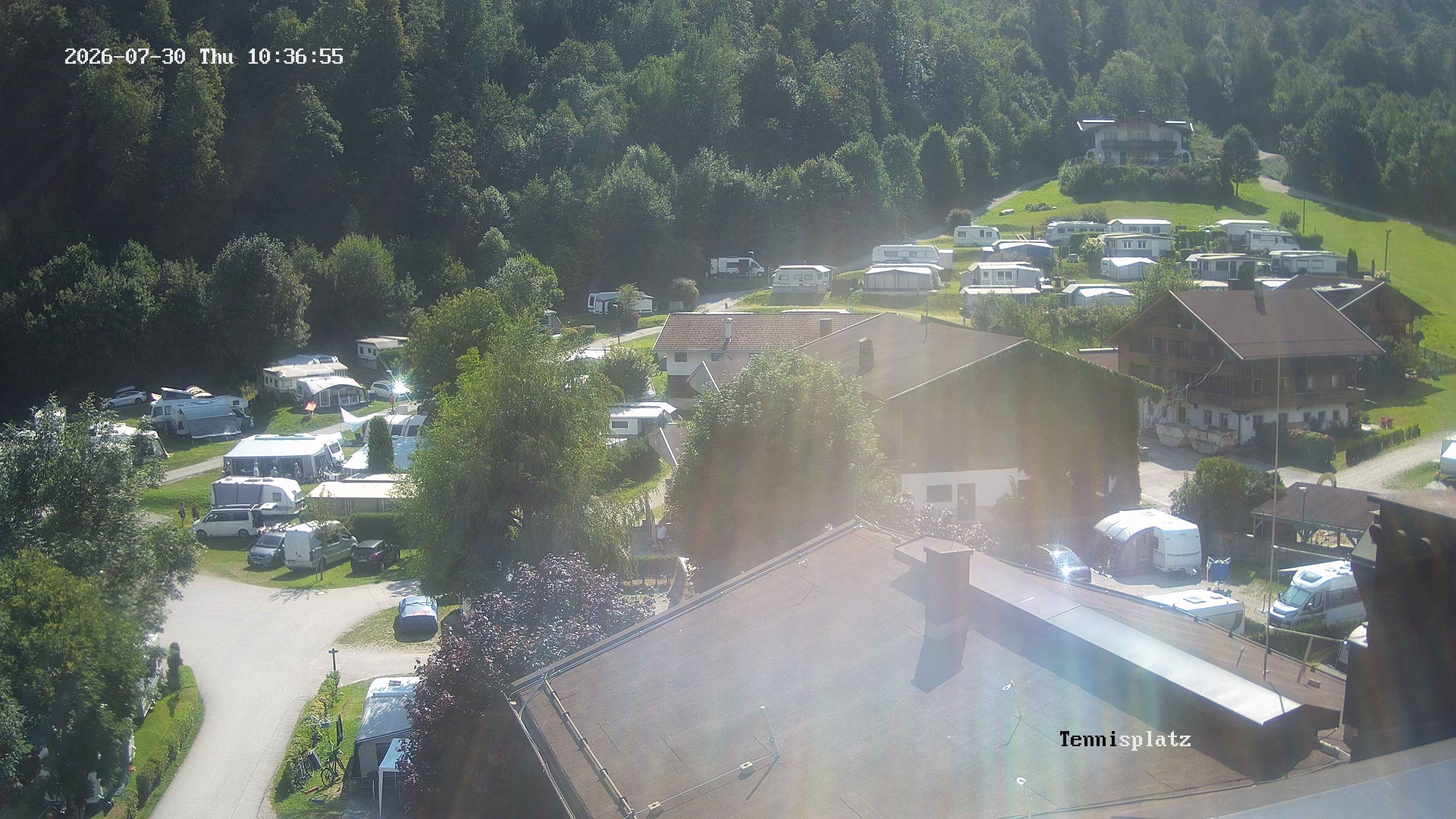 Archiv Foto Webcam Camping Aufenfeld - Appartements