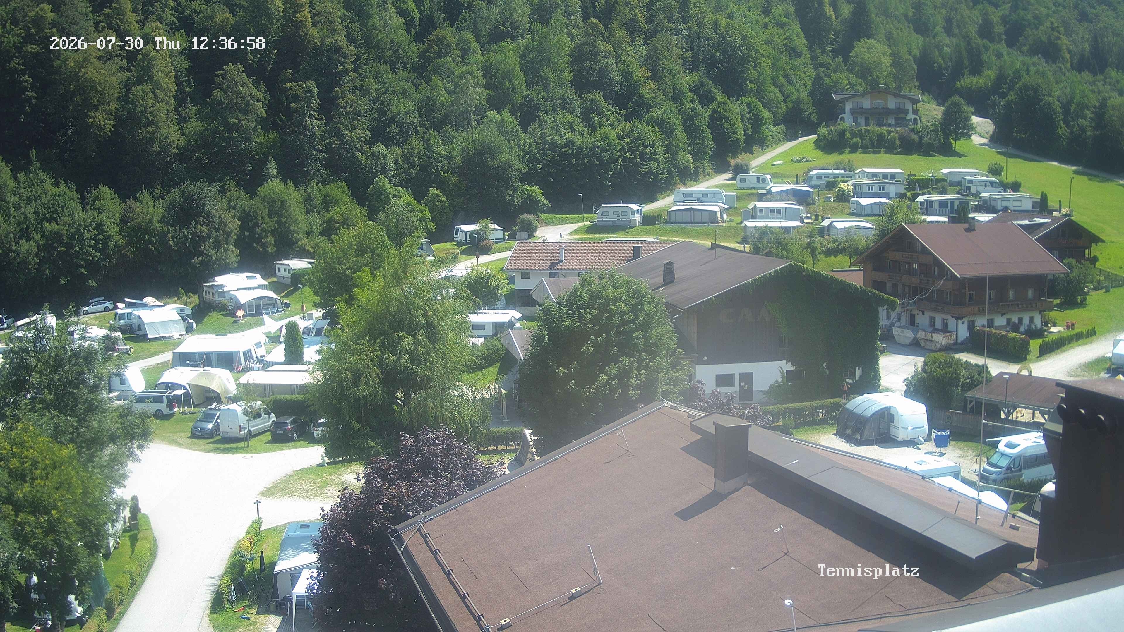 Archiv Foto Webcam Camping Aufenfeld - Appartements