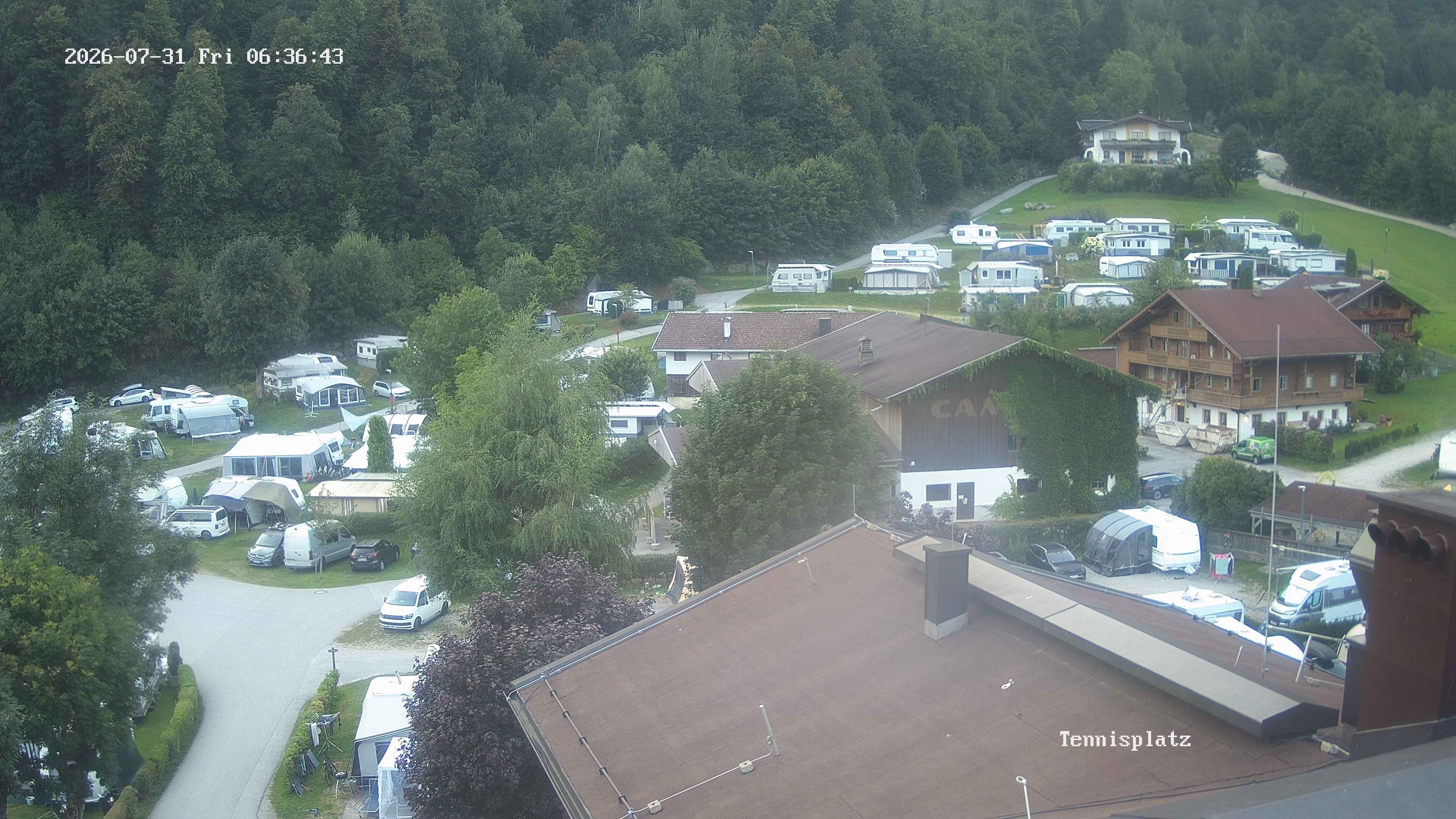 Archiv Foto Webcam Camping Aufenfeld - Appartements