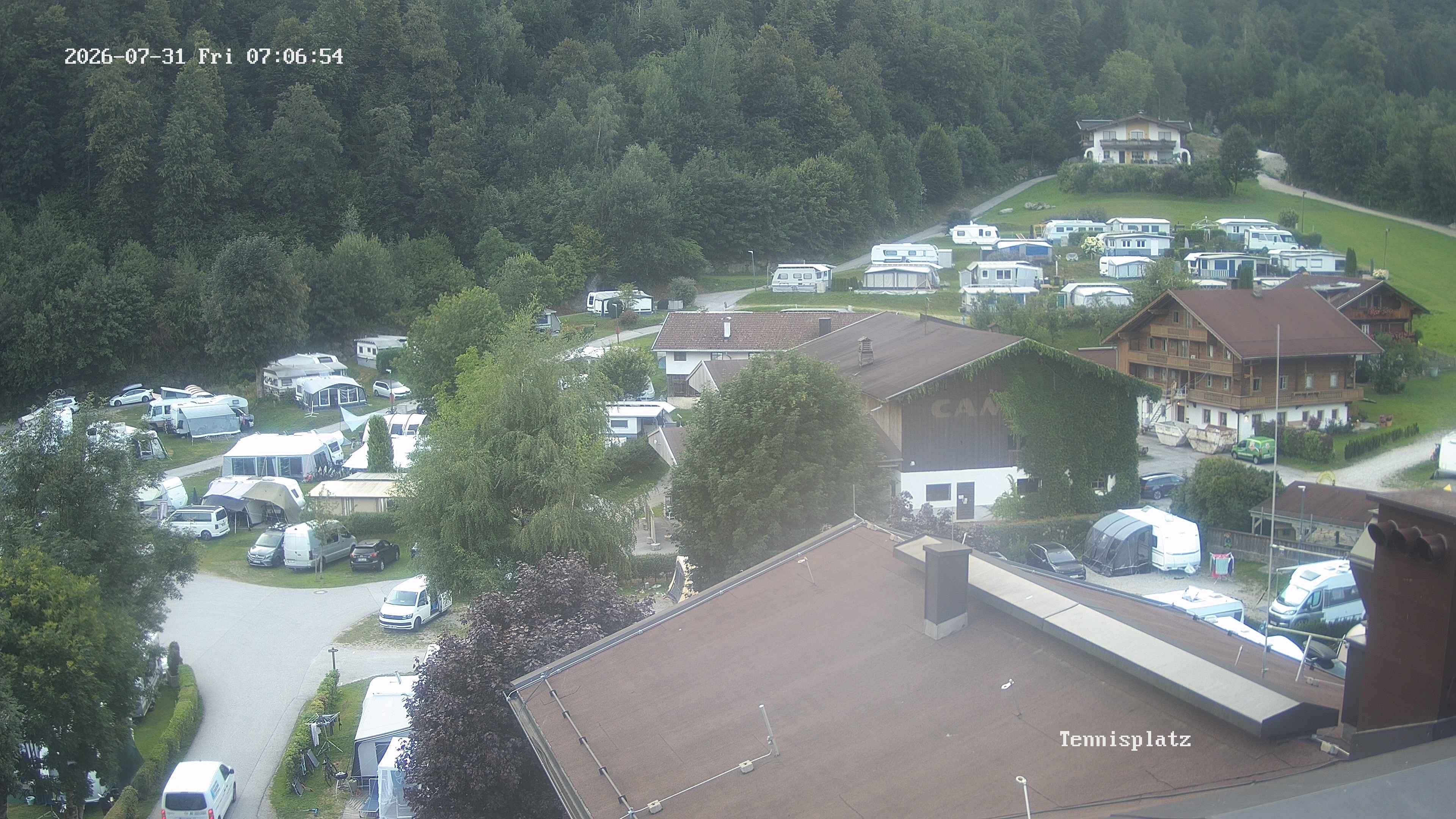 Archiv Foto Webcam Camping Aufenfeld - Appartements