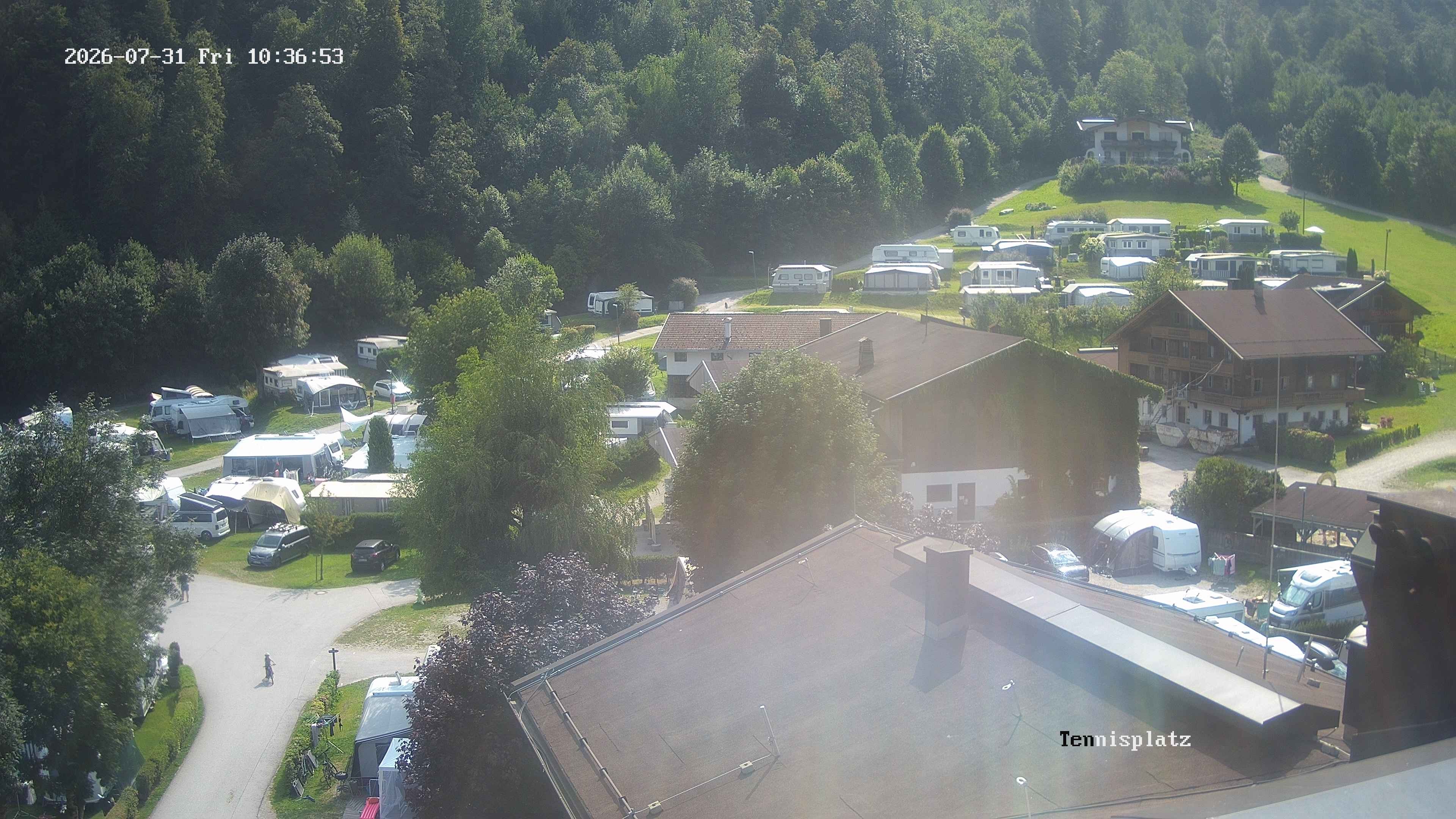 Archiv Foto Webcam Camping Aufenfeld - Appartements
