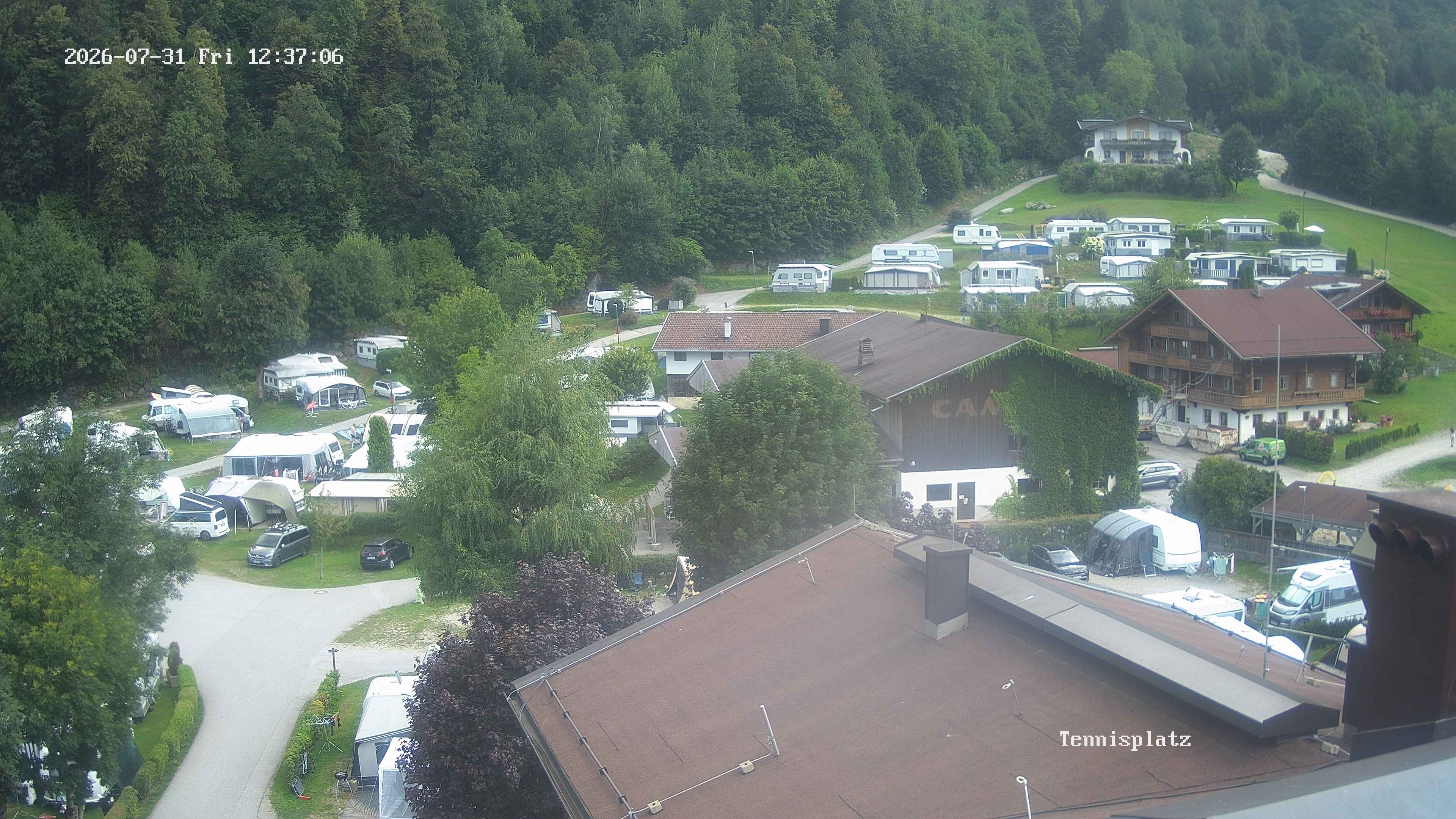 Archiv Foto Webcam Camping Aufenfeld - Appartements