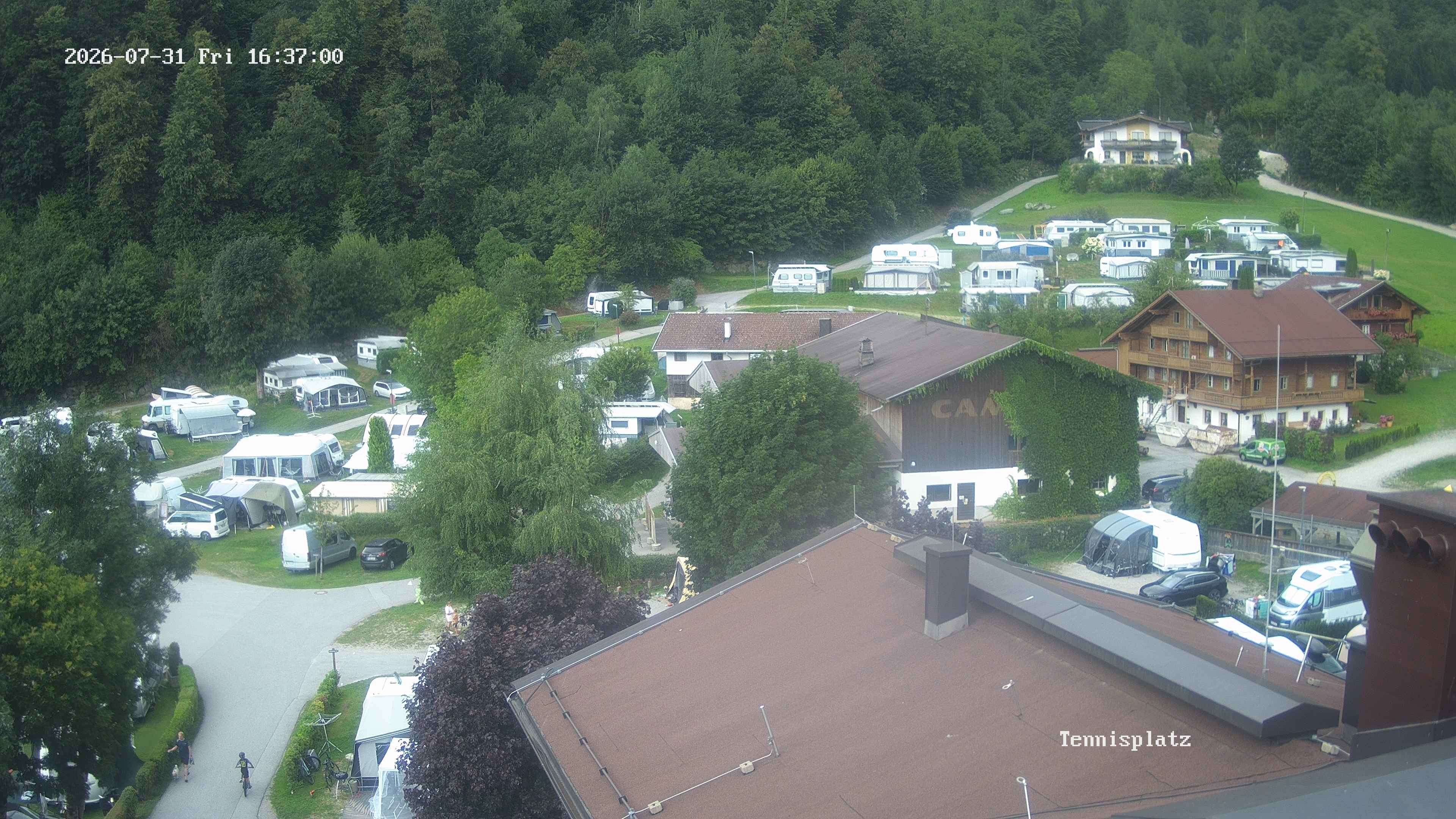 Archiv Foto Webcam Camping Aufenfeld - Appartements