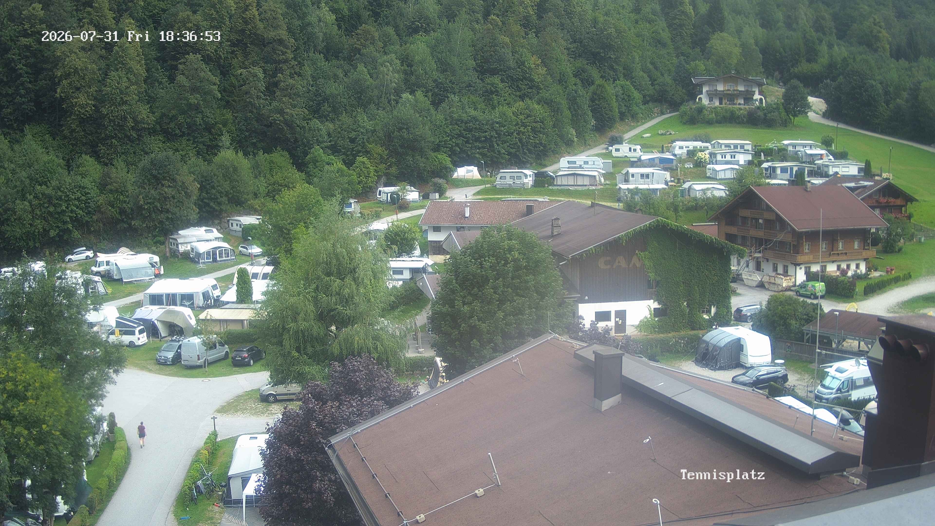 Archiv Foto Webcam Camping Aufenfeld - Appartements
