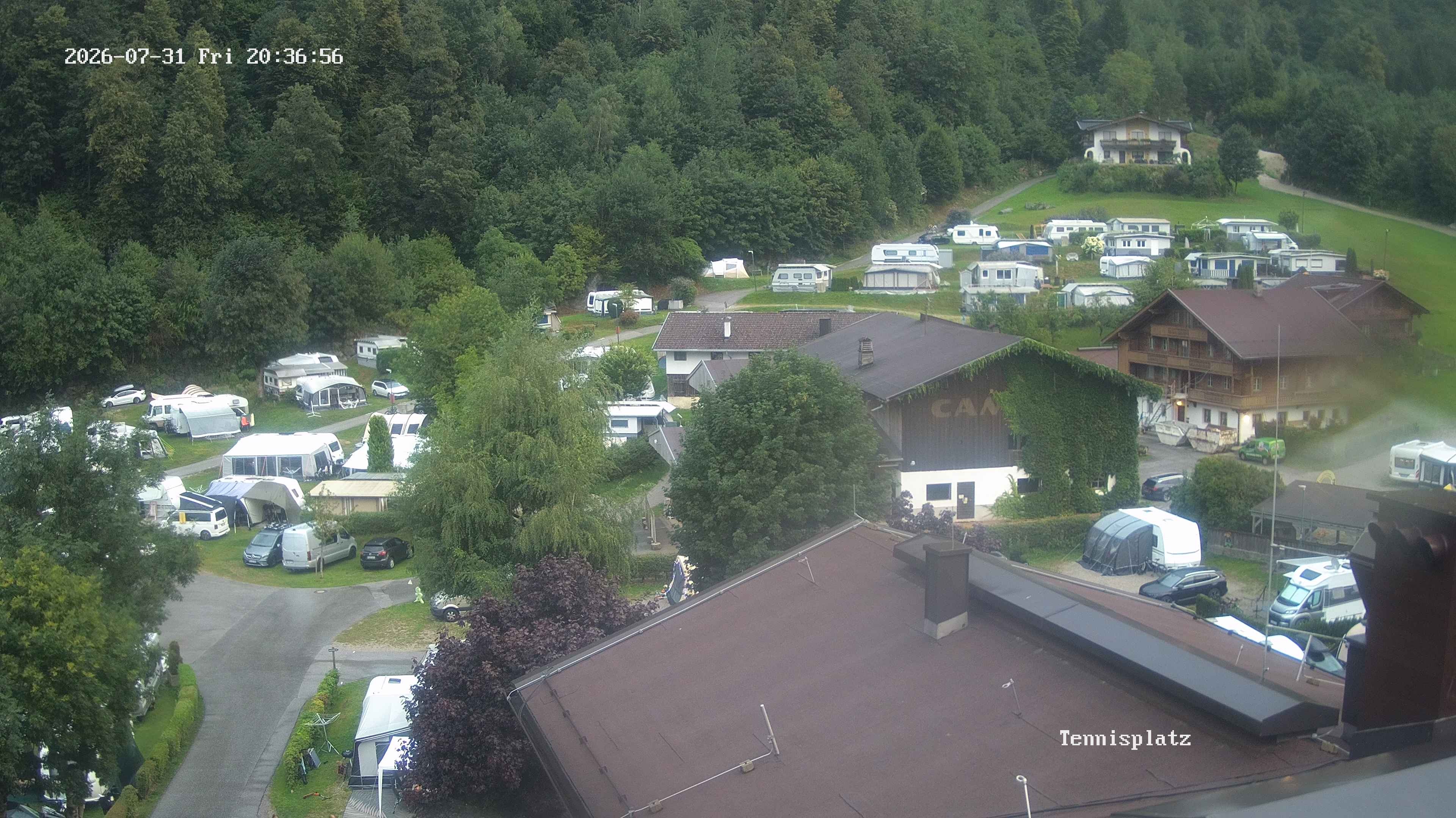 Archiv Foto Webcam Camping Aufenfeld - Appartements