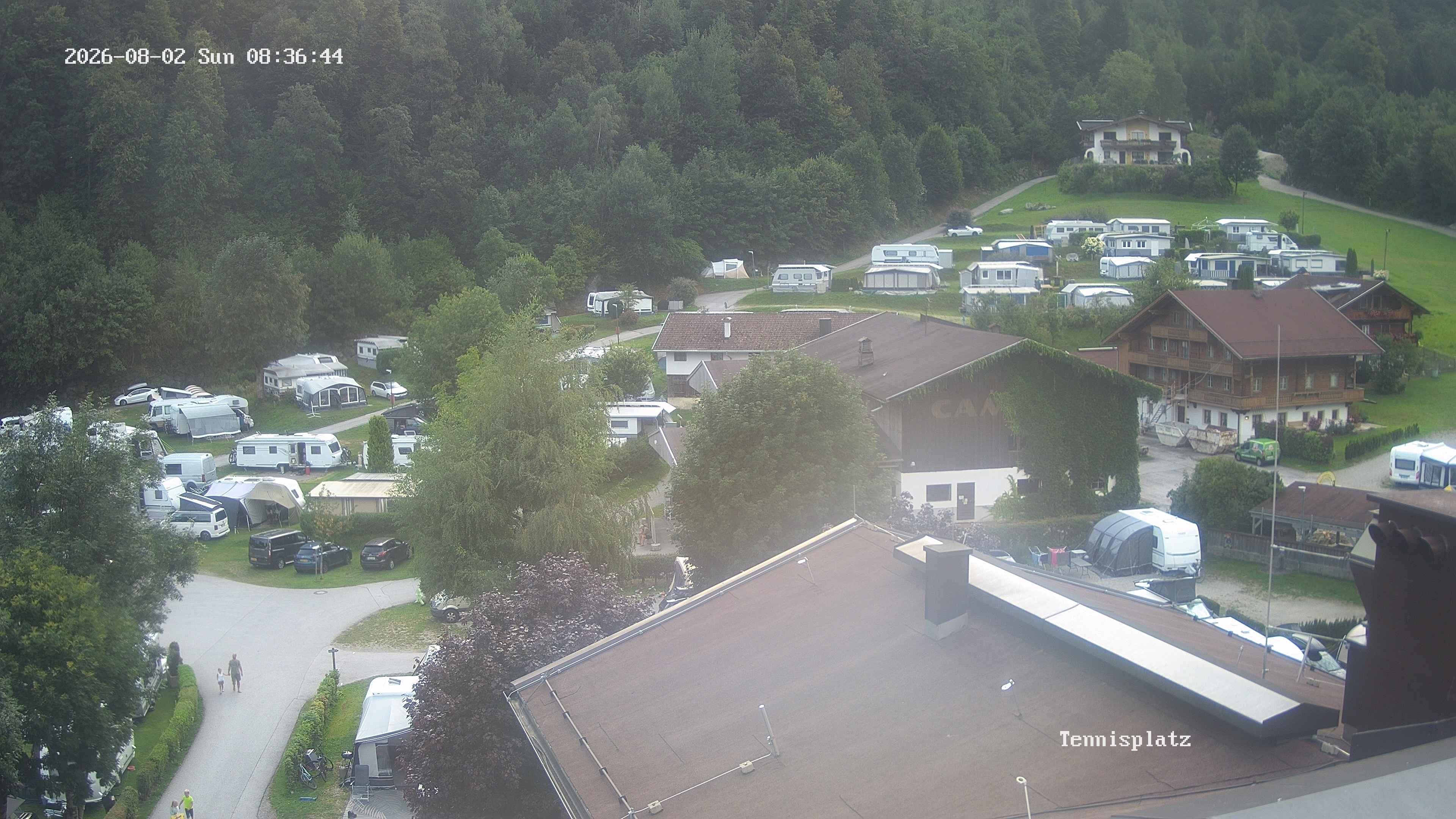 Archived image Webcam Camping Aufenfeld - View Wiesenhof