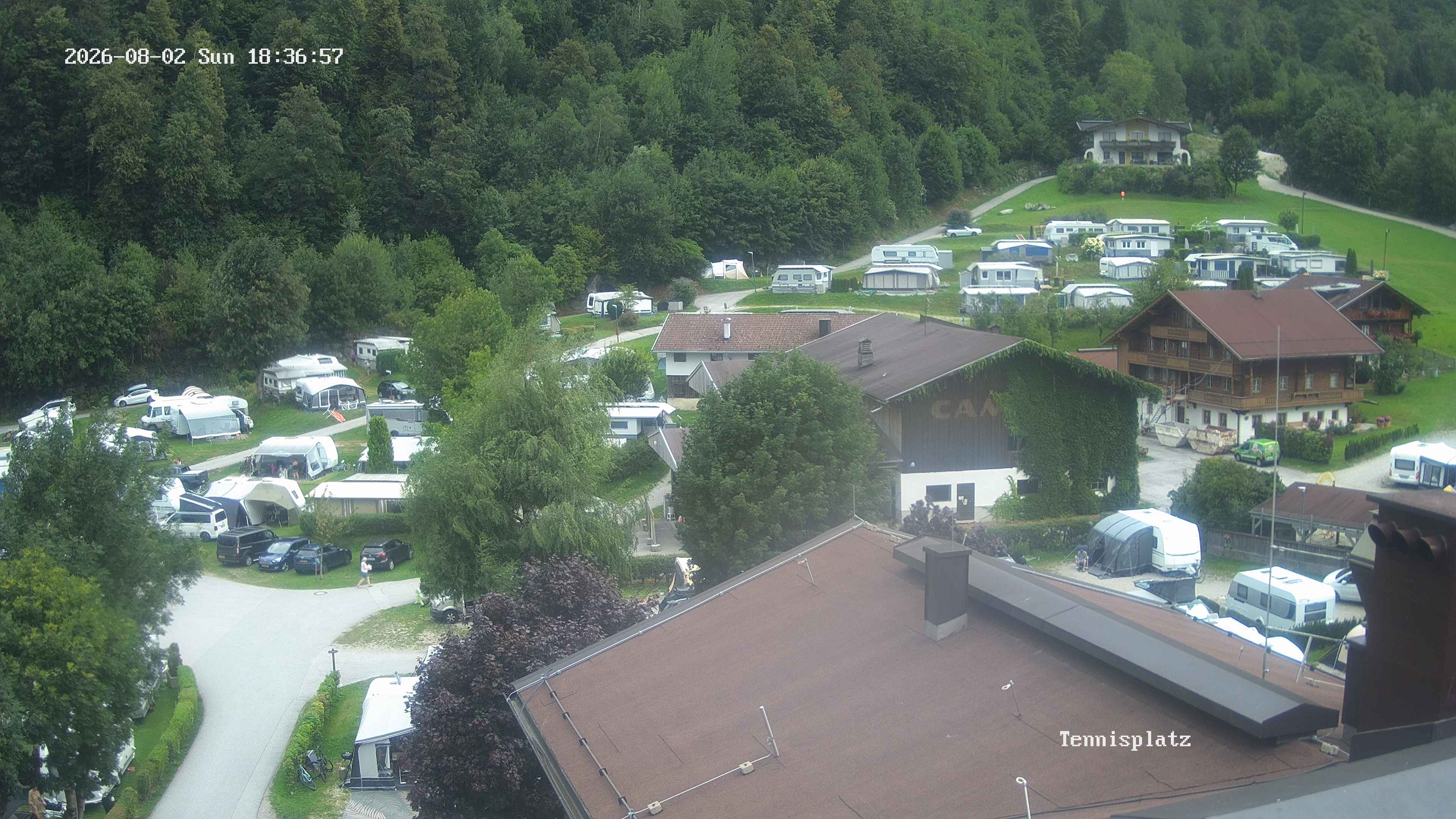 Archiv Foto Webcam Camping Aufenfeld - Appartements