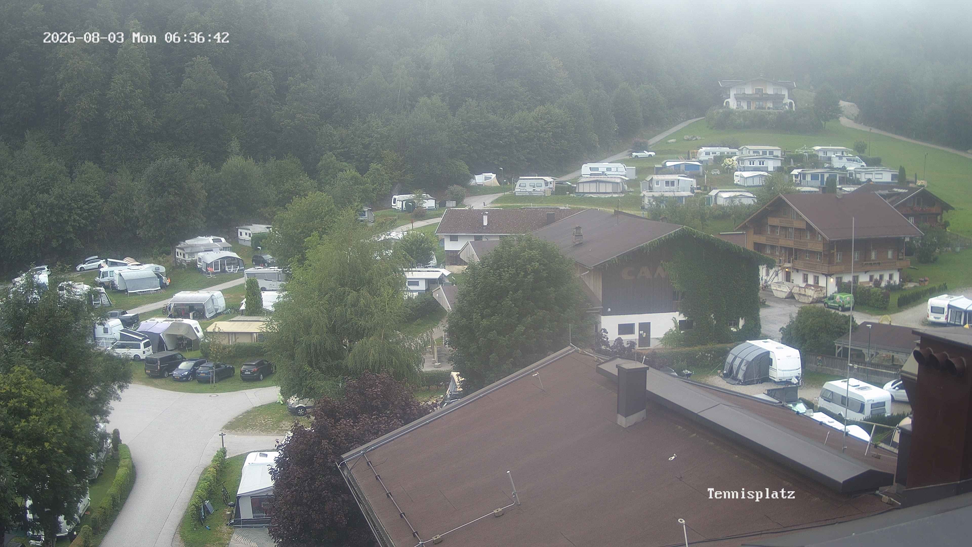Archived image Webcam Camping Aufenfeld - View Wiesenhof