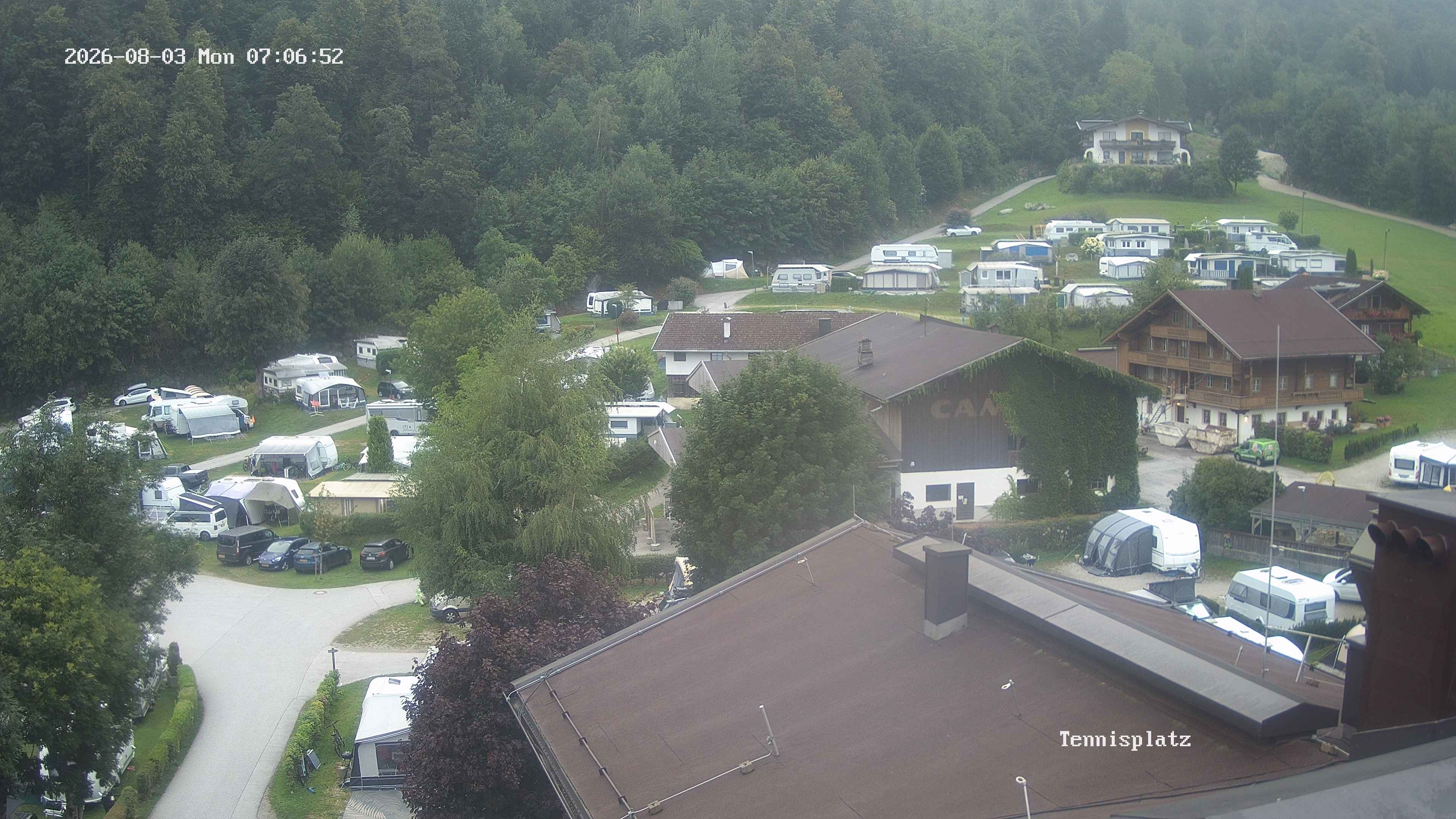 Archived image Webcam Camping Aufenfeld - View Wiesenhof