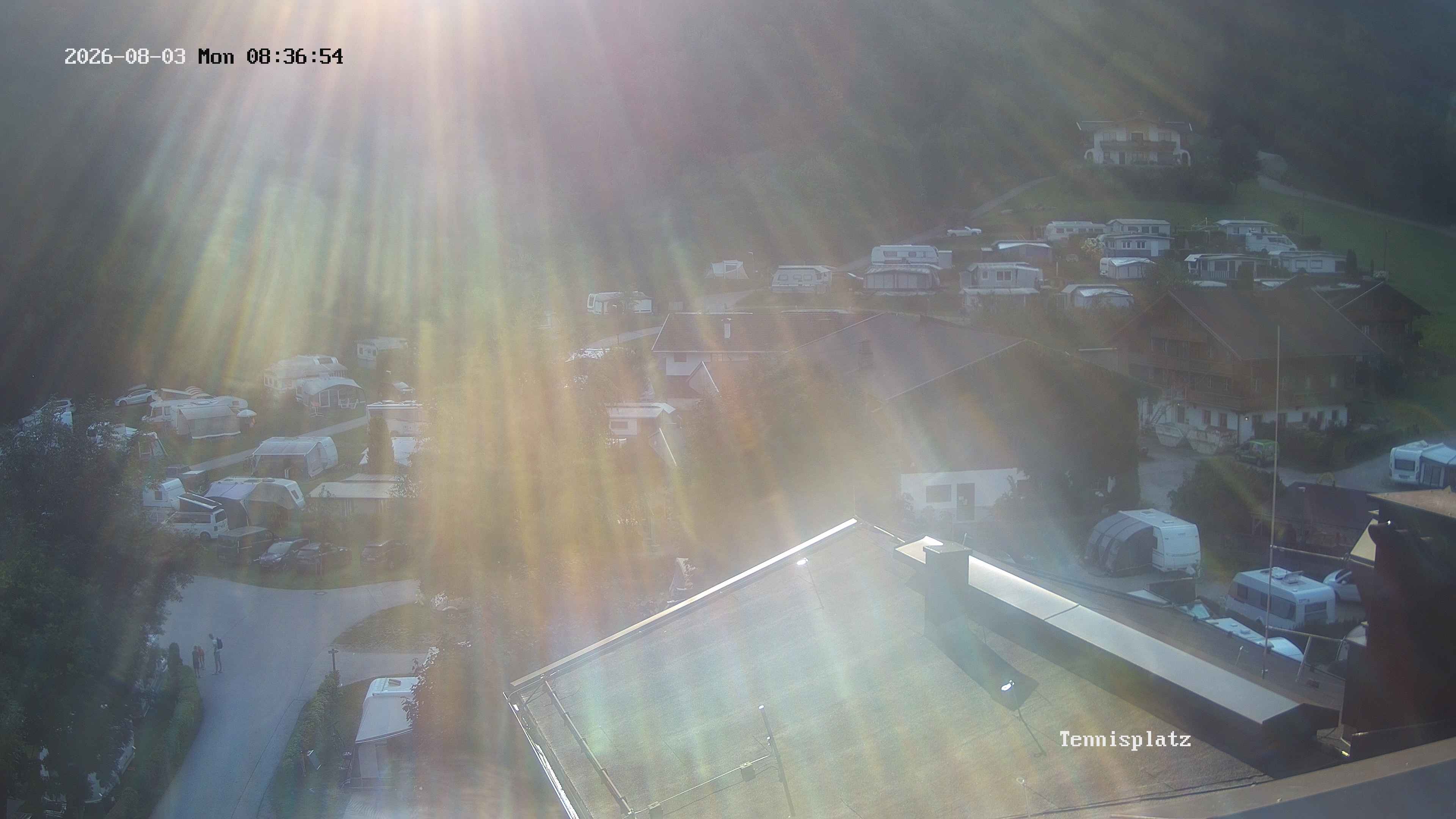 Archived image Webcam Camping Aufenfeld - View Wiesenhof