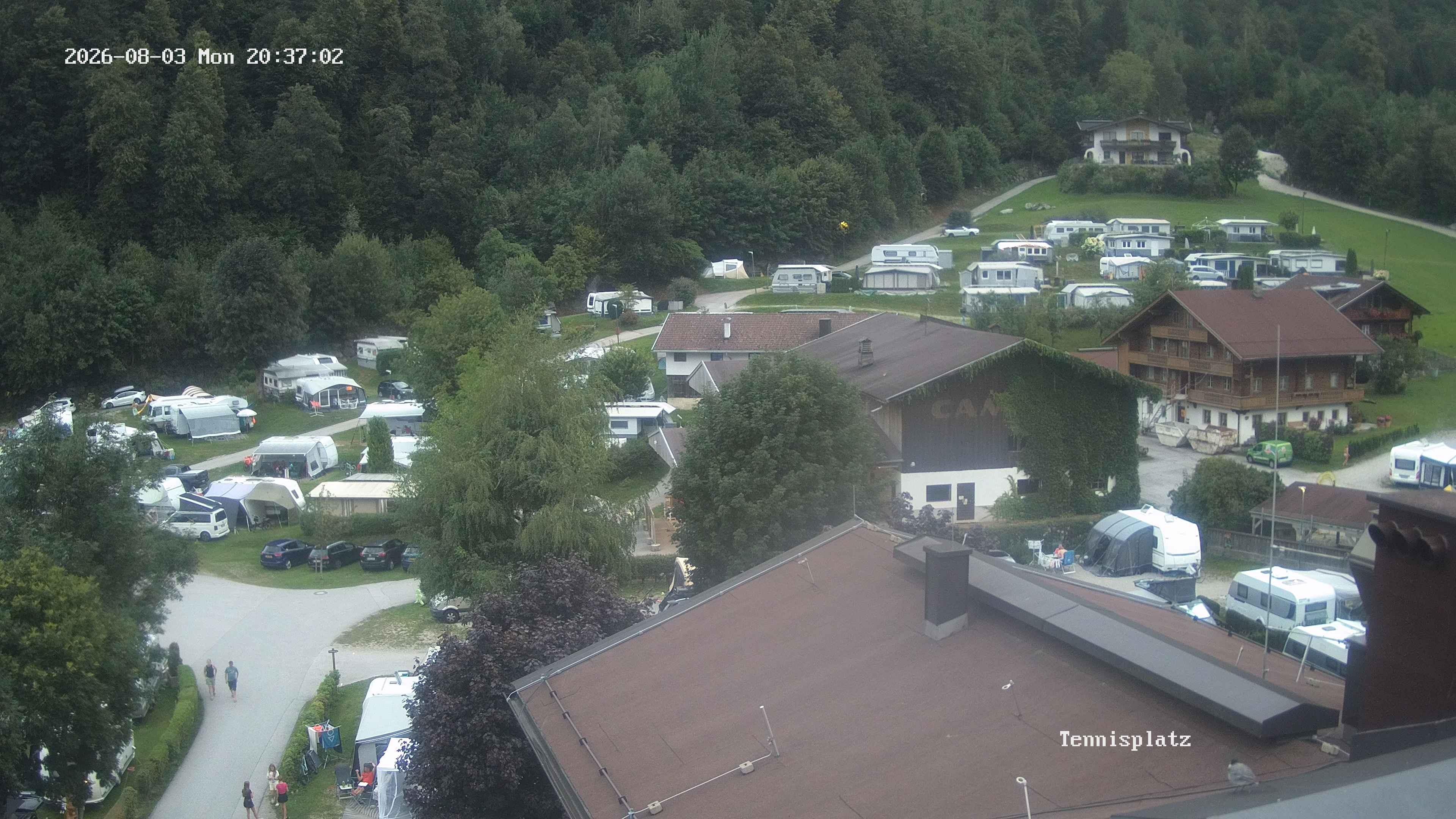 Archiv Foto Webcam Camping Aufenfeld - Appartements