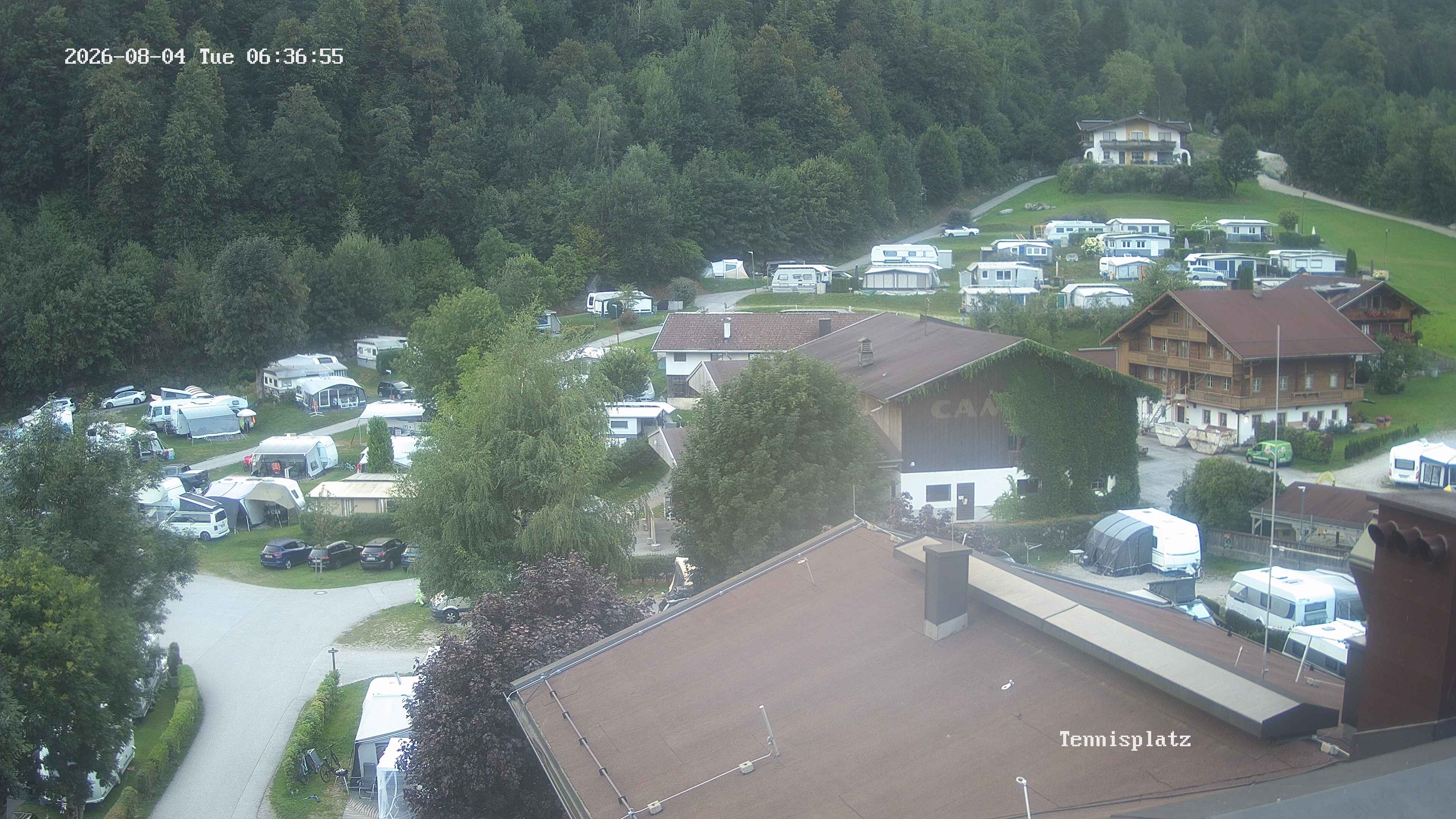 Archiv Foto Webcam Camping Aufenfeld - Appartements