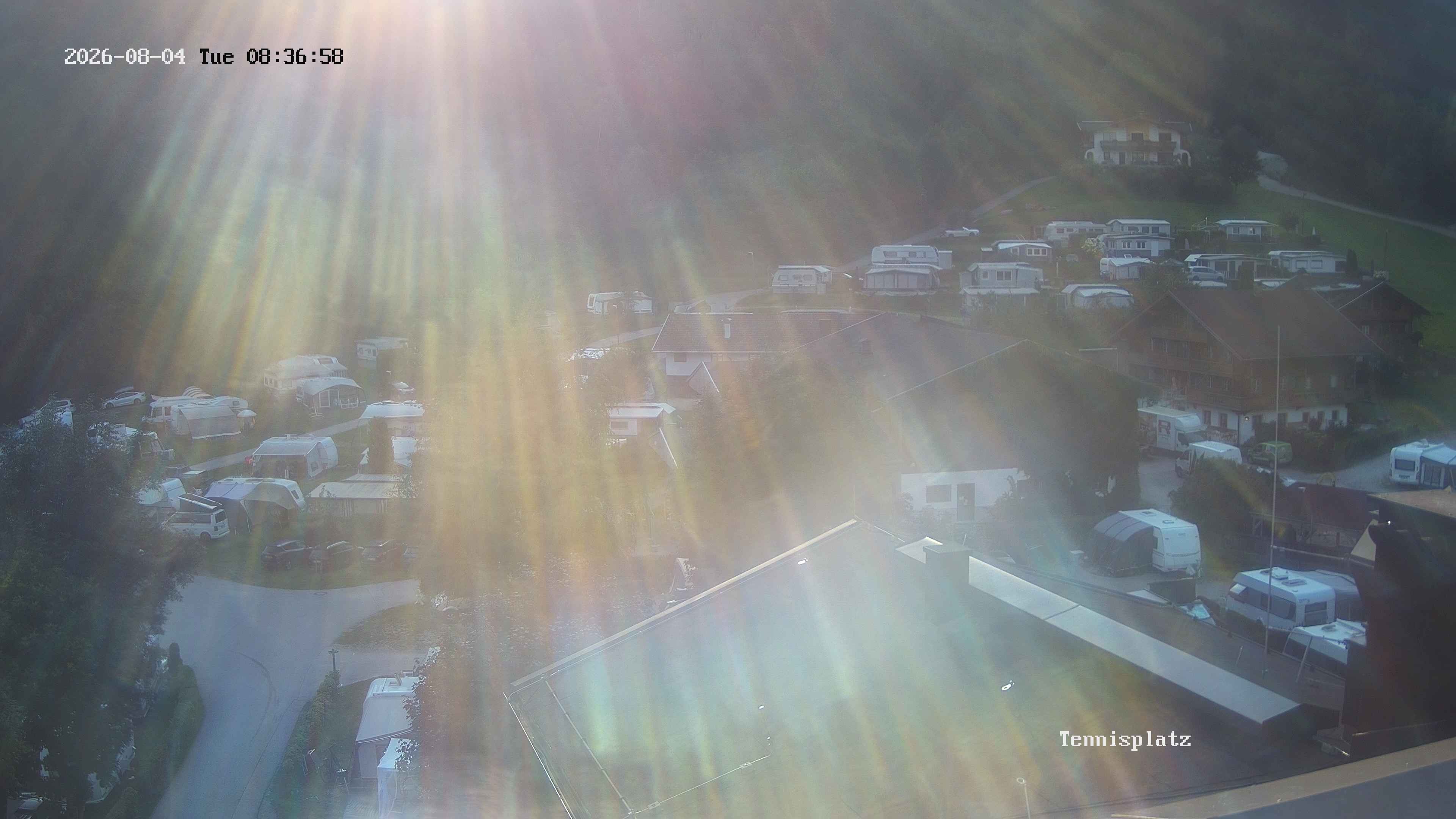 Archiv Foto Webcam Camping Aufenfeld - Appartements