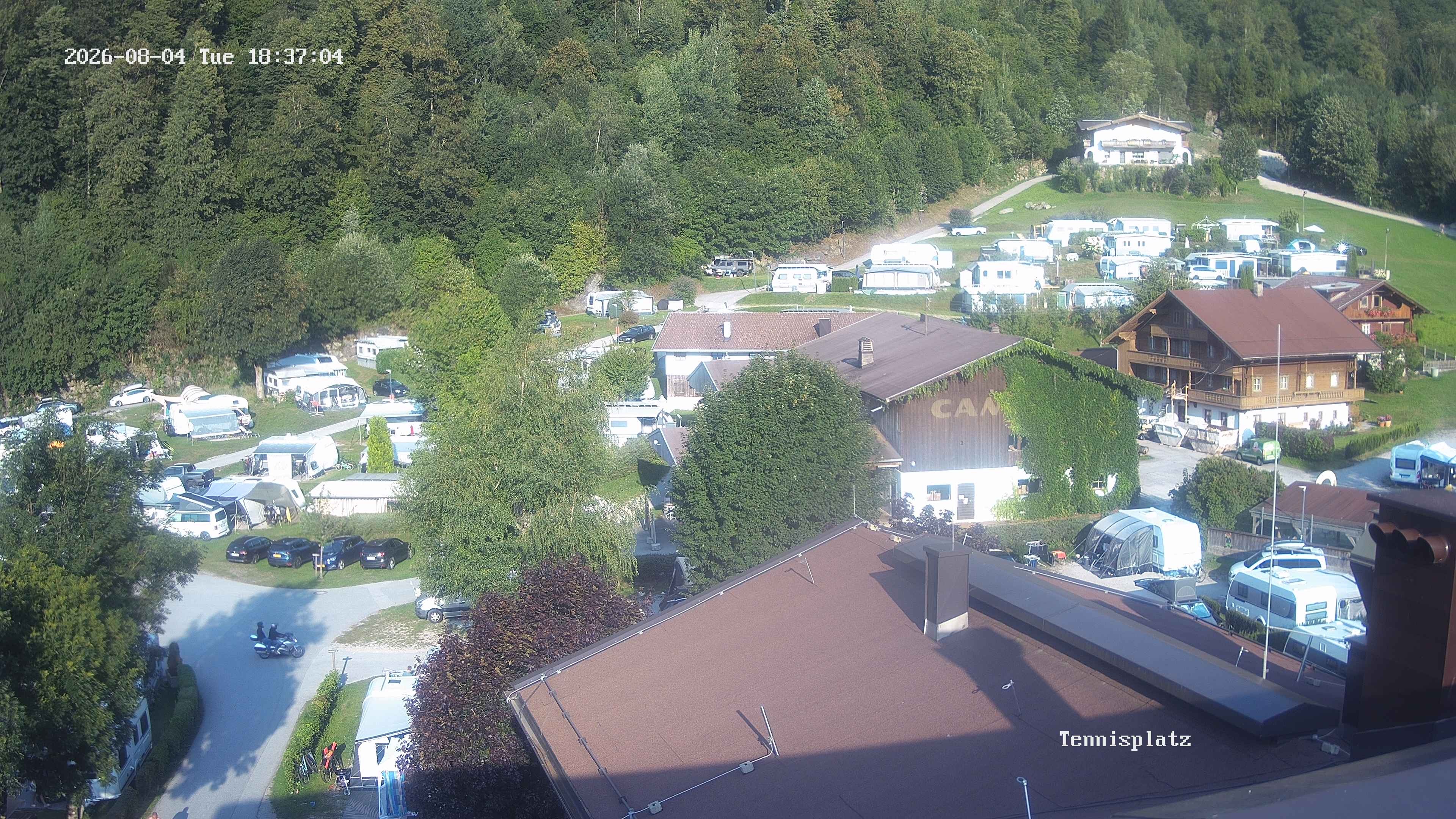 Archiv Foto Webcam Camping Aufenfeld - Appartements