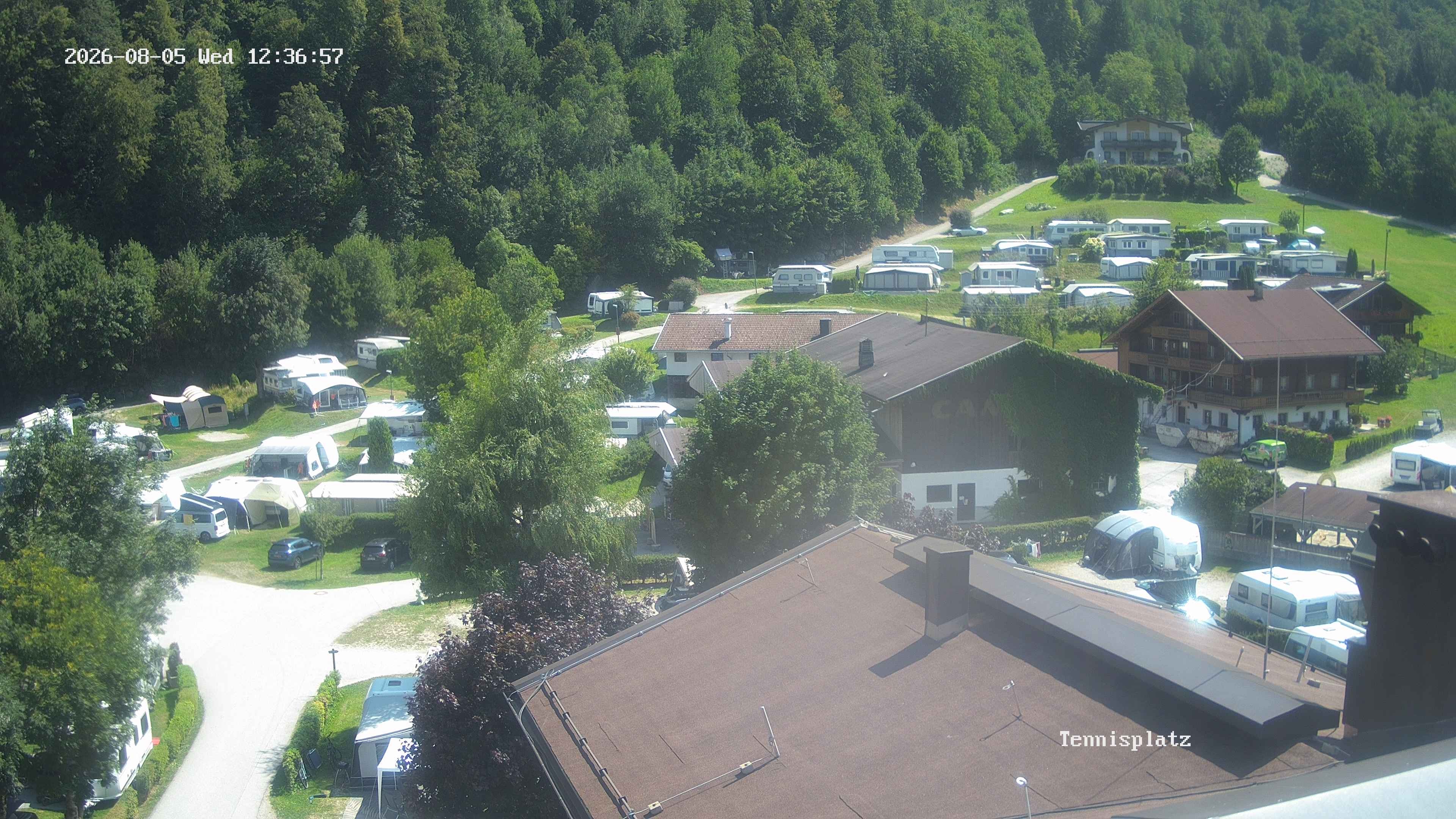 Archiv Foto Webcam Camping Aufenfeld - Appartements