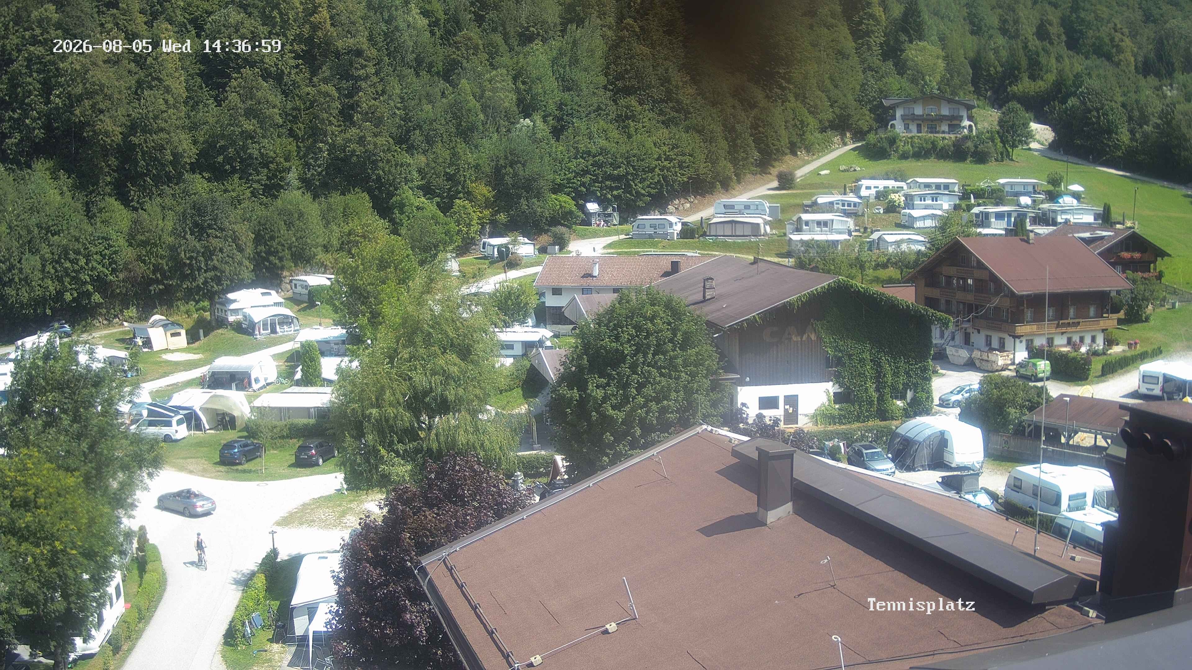 Archiv Foto Webcam Camping Aufenfeld - Appartements