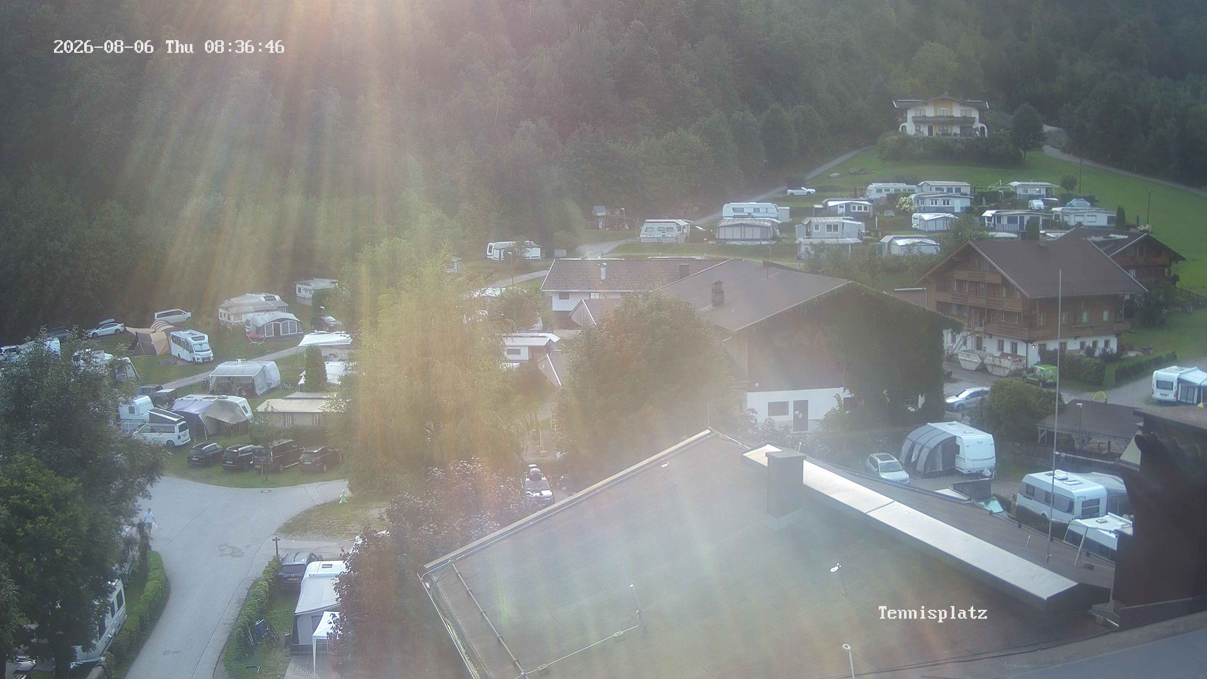 Archiv Foto Webcam Camping Aufenfeld - Appartements